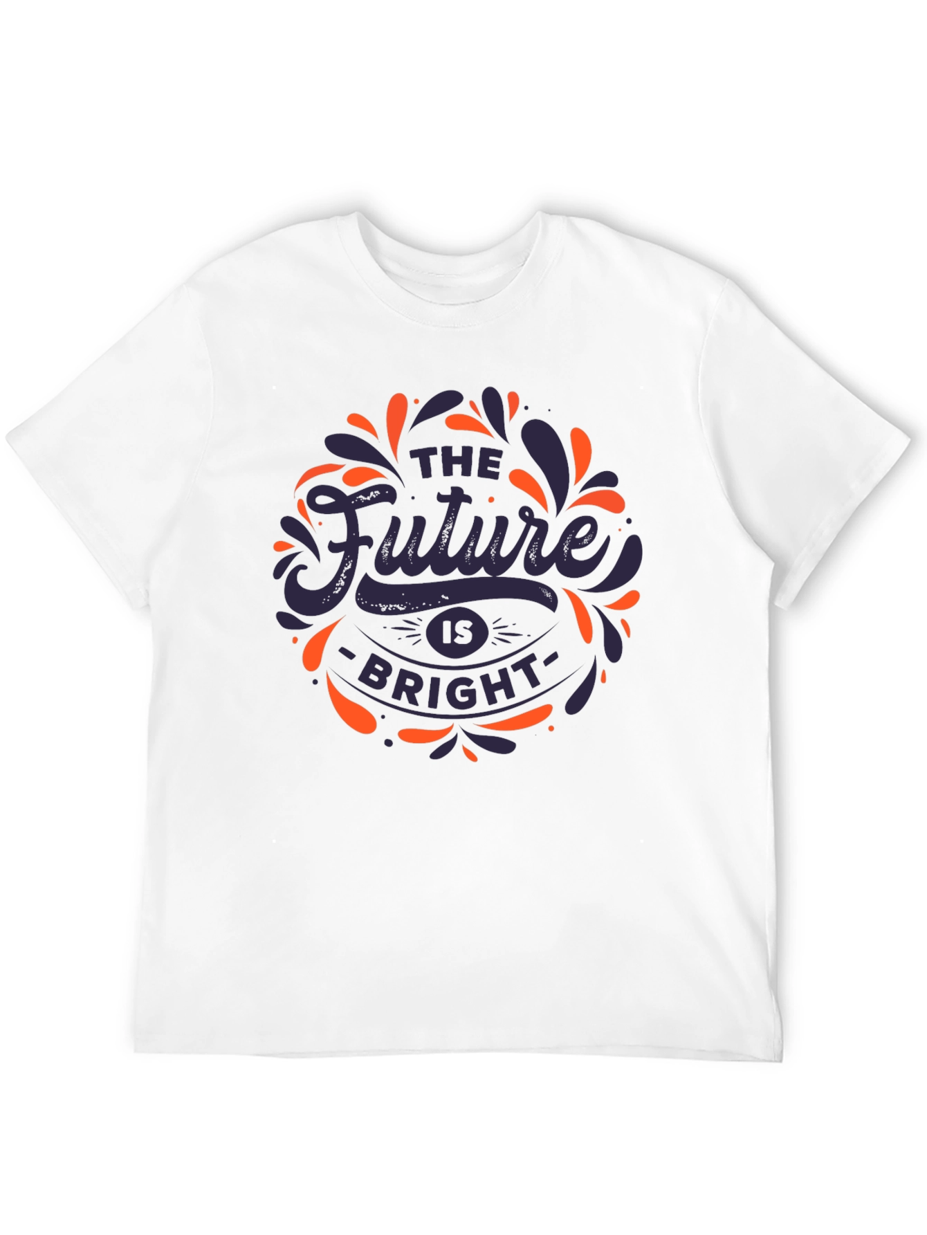The Future is Bright Graphic Tee - Black