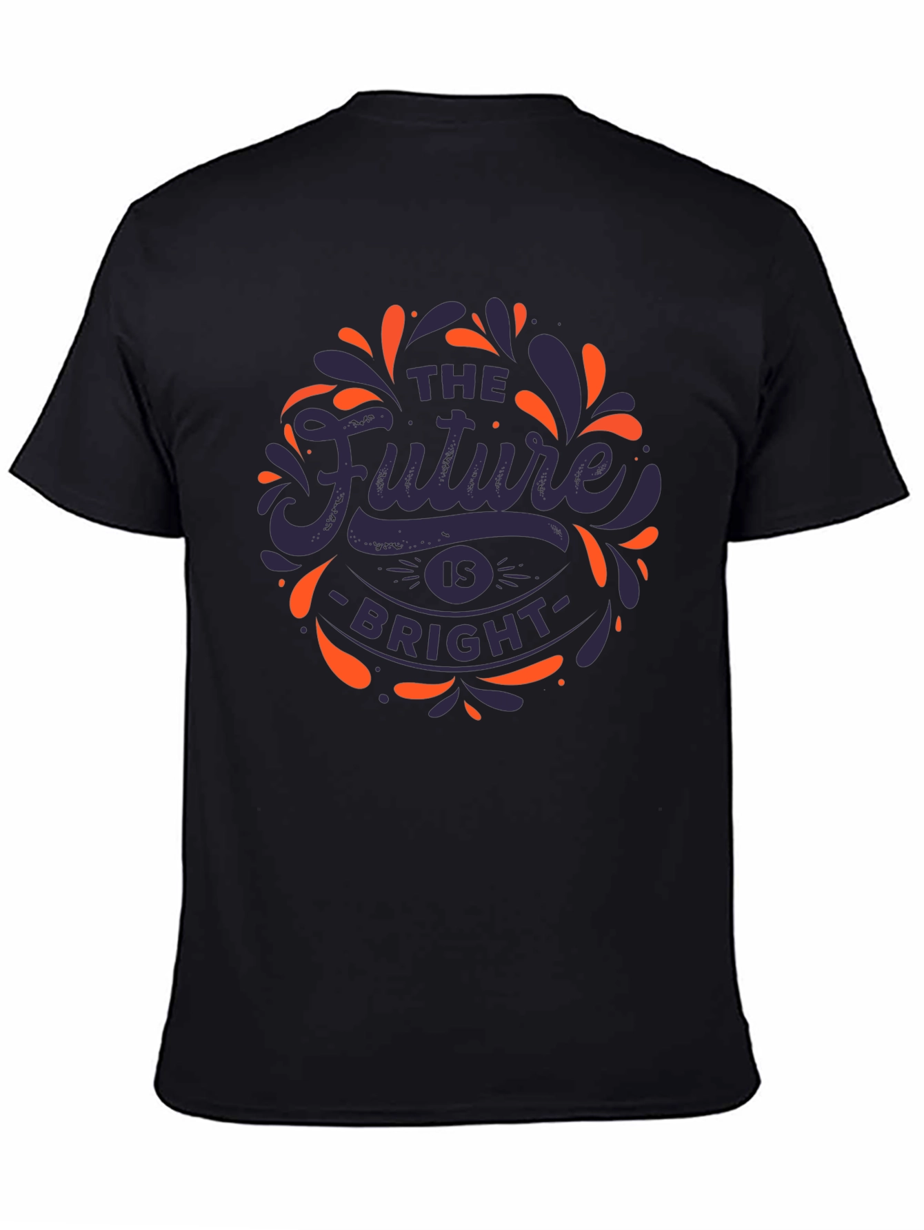The Future is Bright Graphic Tee - Black