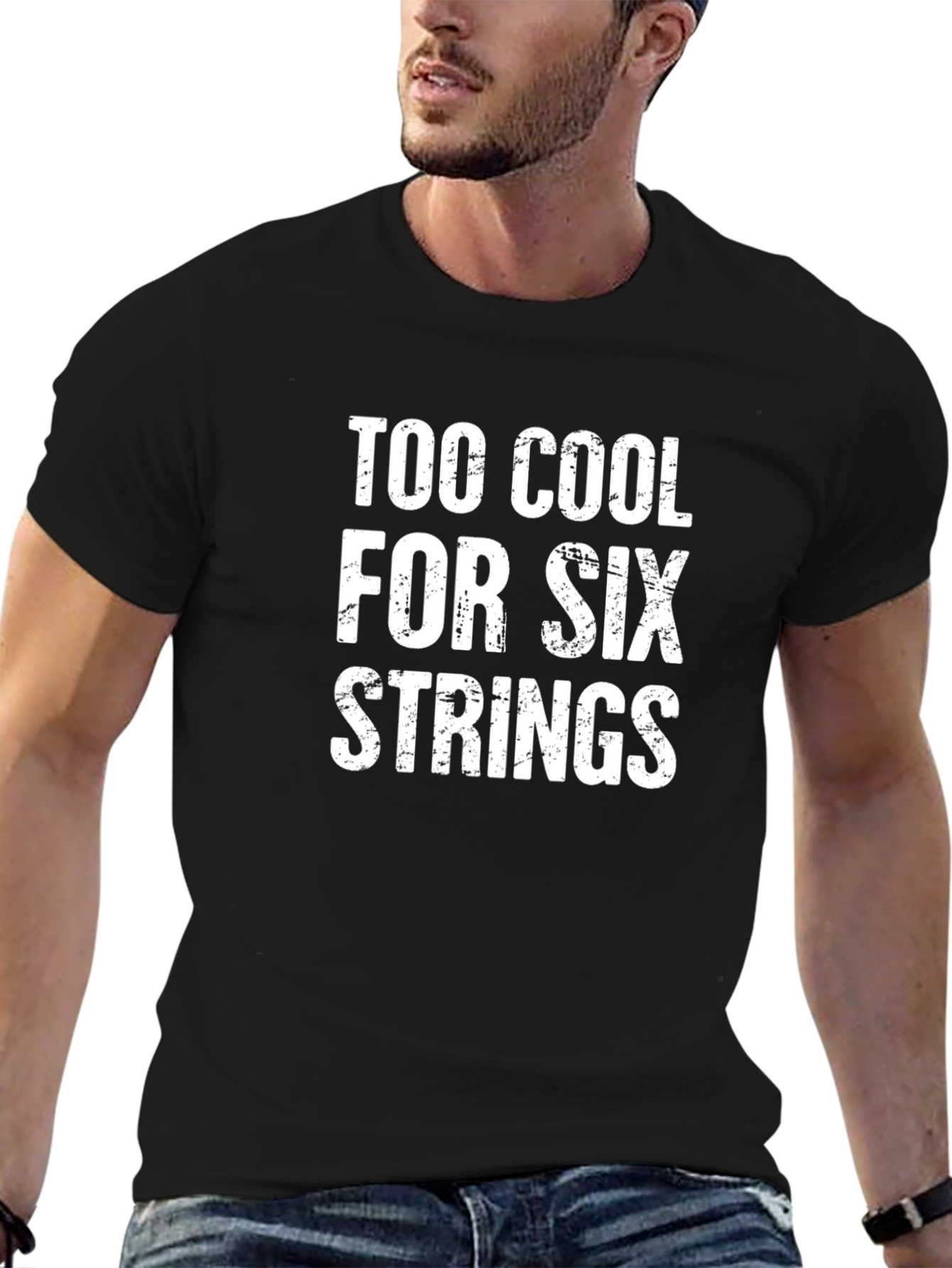 Too Cool For Six Strings T-Shirt