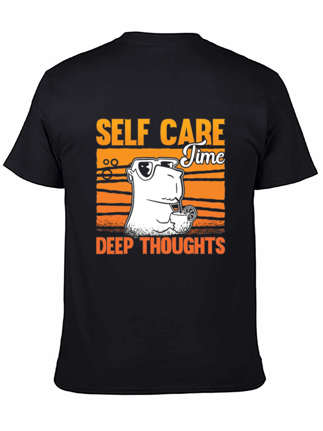 Self Care Time T-Shirt - Deep Thoughts Graphic Tee