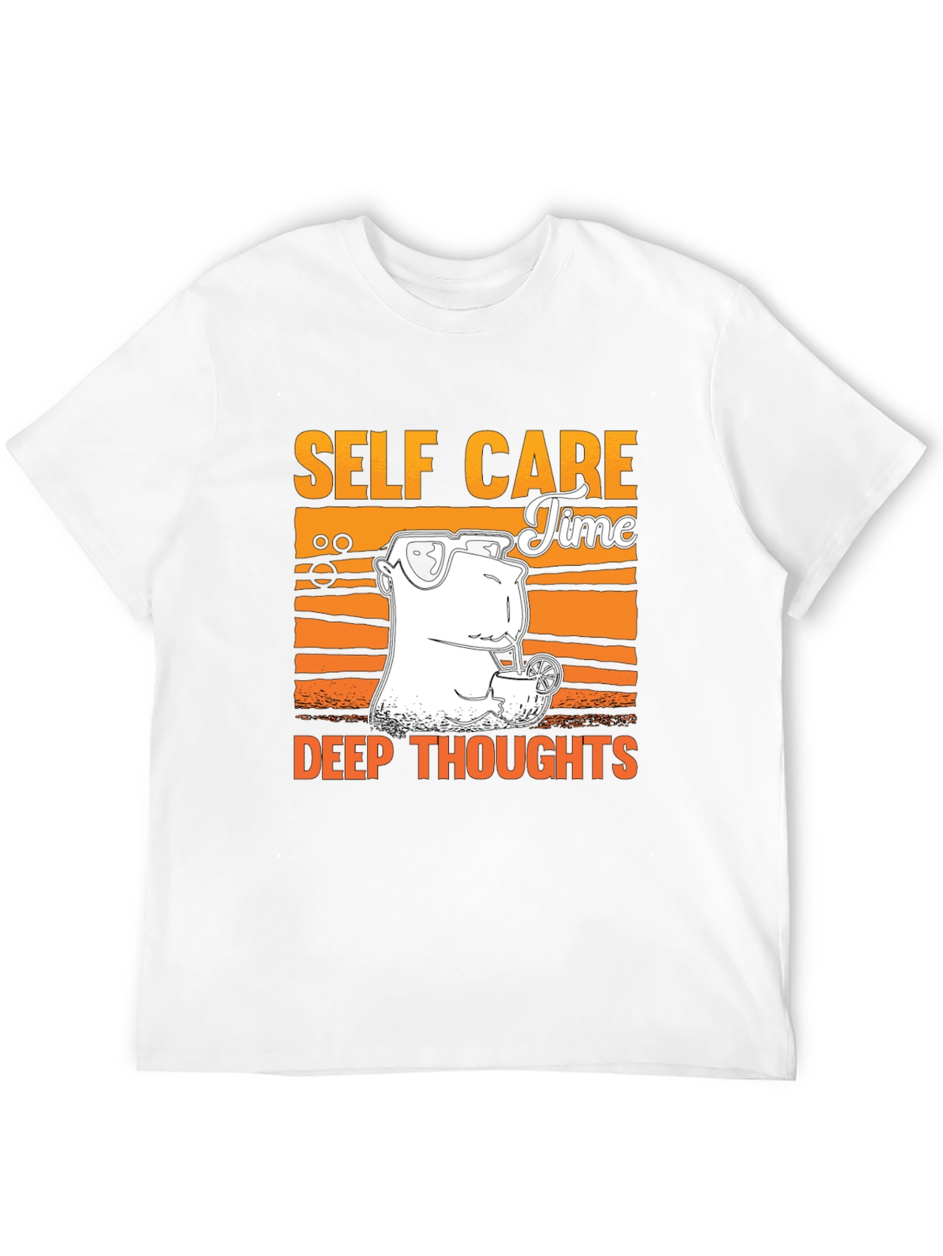 Self Care Time T-Shirt - Deep Thoughts Graphic Tee