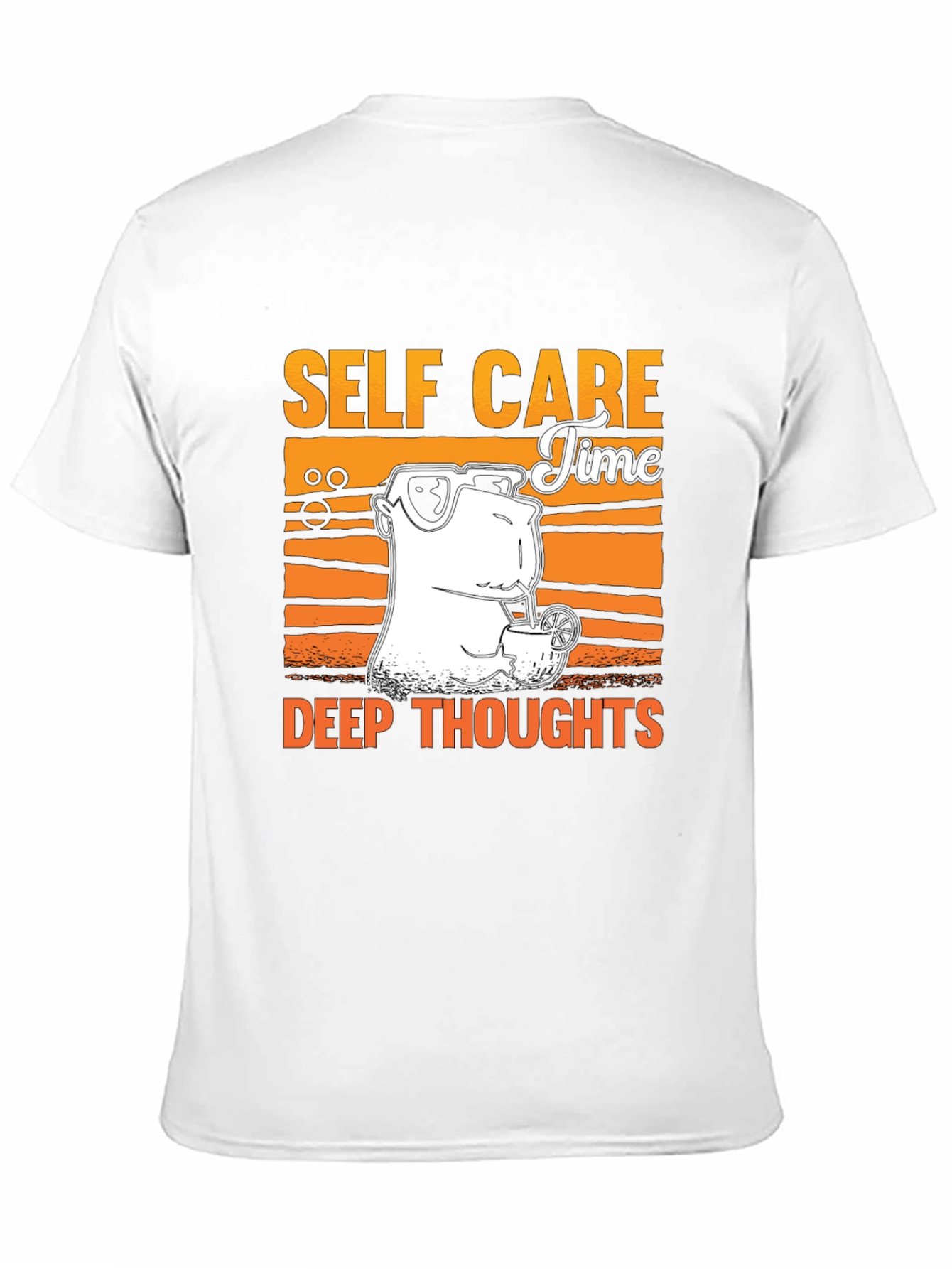 Self Care Time T-Shirt - Deep Thoughts Graphic Tee
