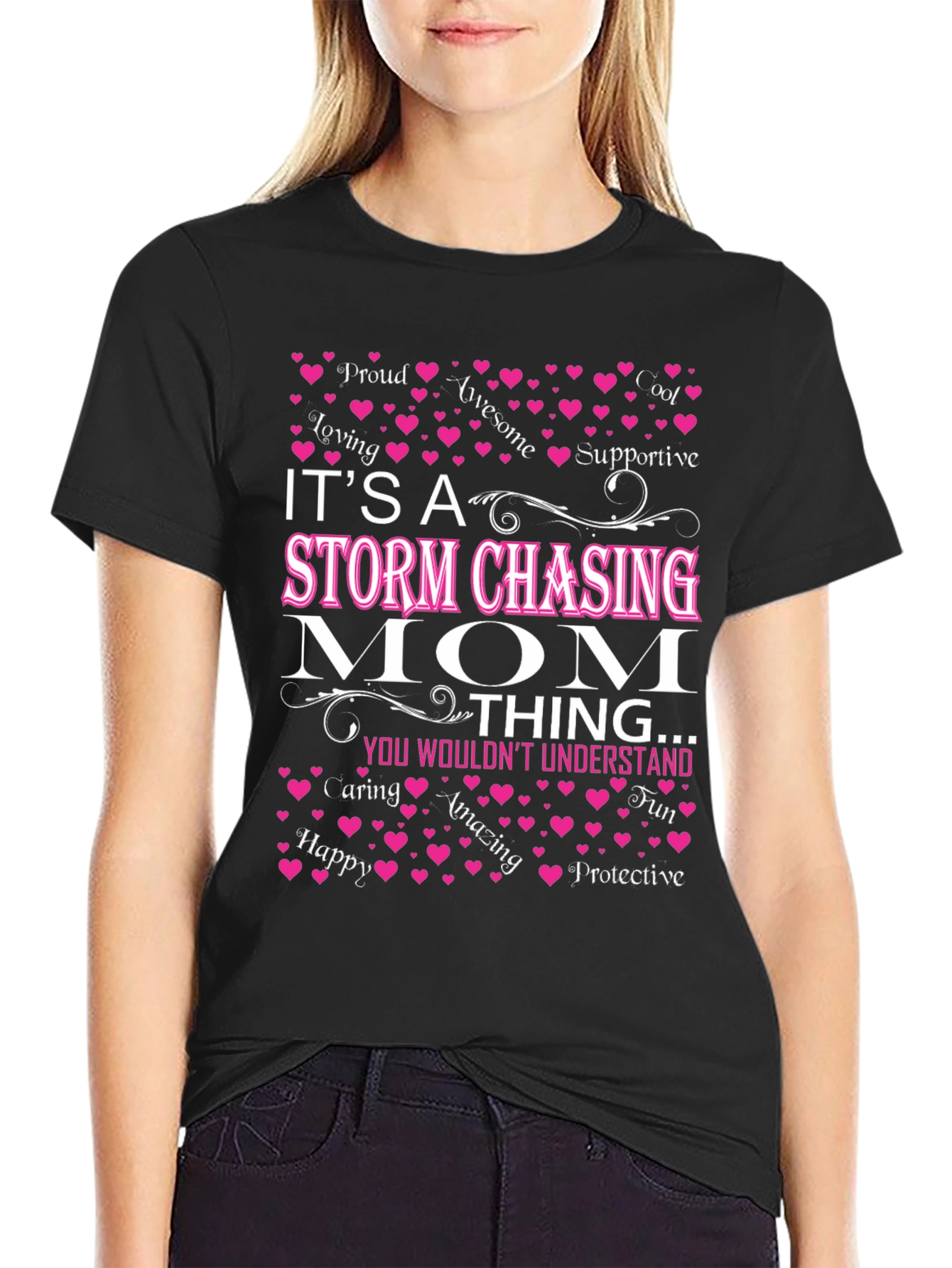 Storm Chasing Mom T-Shirt - Awesome Gift!