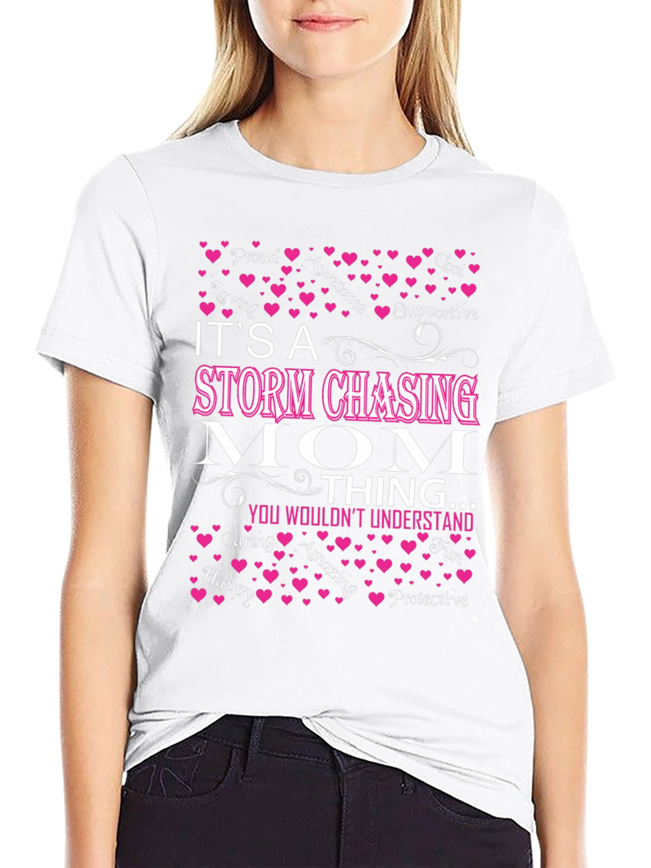 Storm Chasing Mom T-Shirt - Awesome Gift!