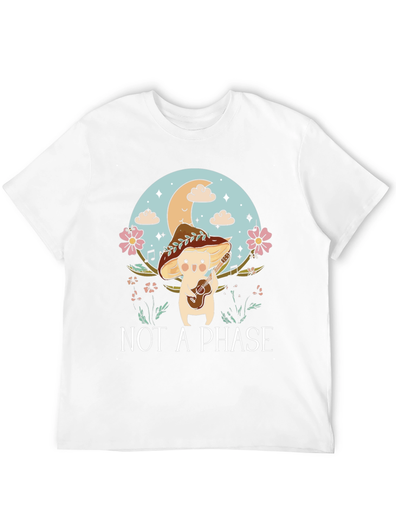 Mushroom Musician T-Shirt - Not a Phase