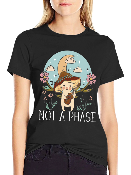 Mushroom Musician T-Shirt - Not a Phase