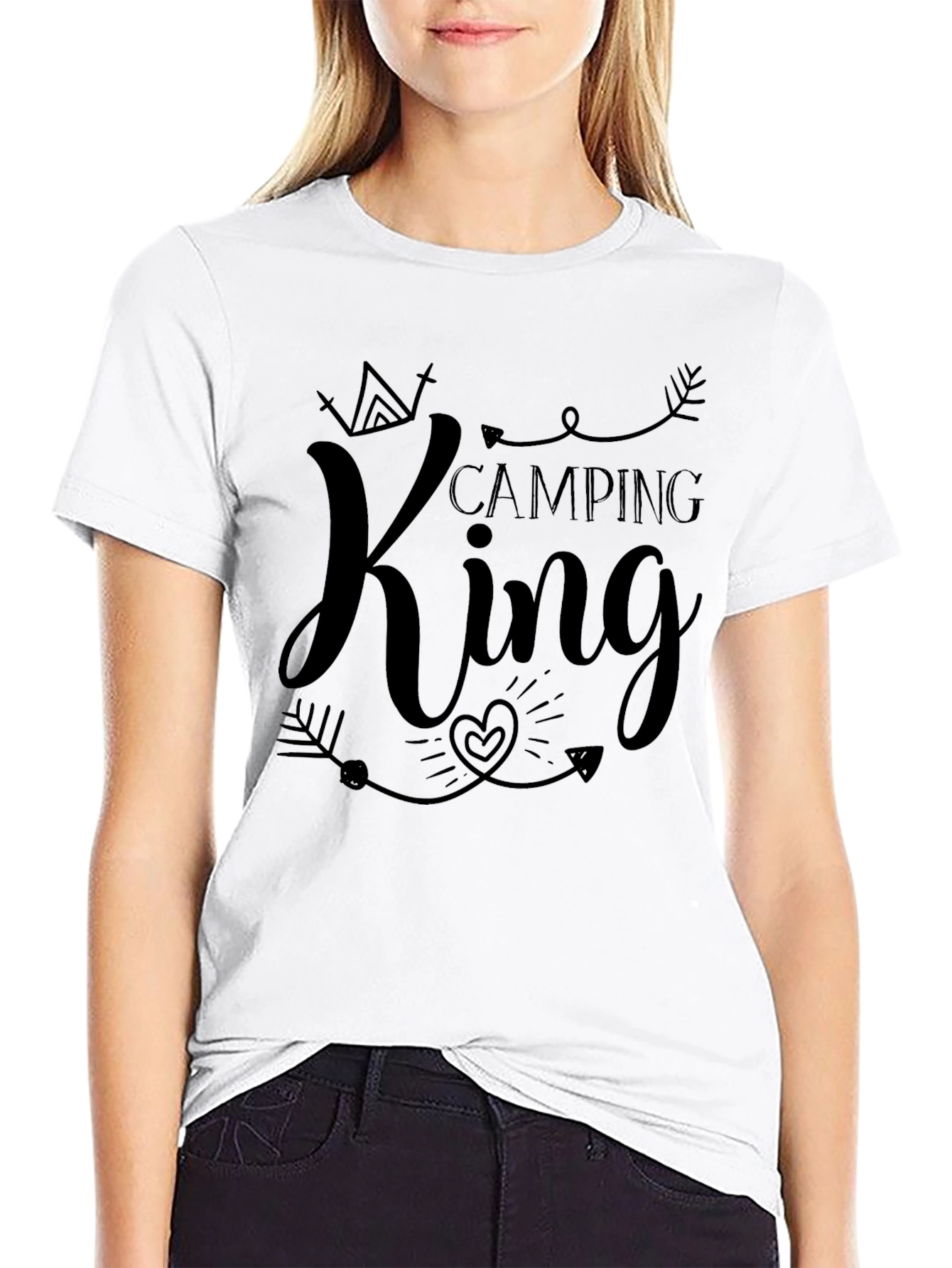 Camping King Graphic T-Shirt - Adventure Tee