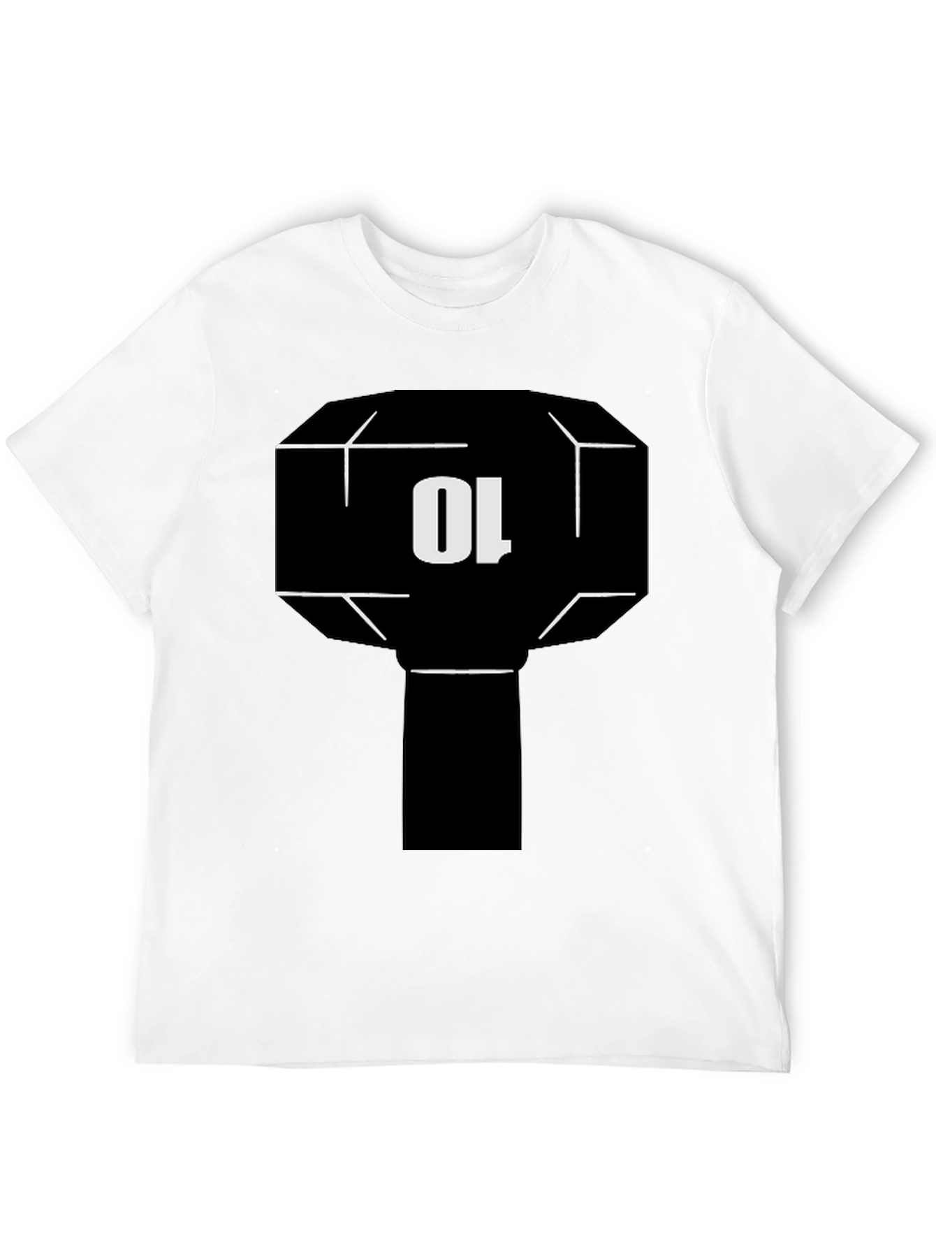 Black 10 Graphic Tee - Modern Streetwear