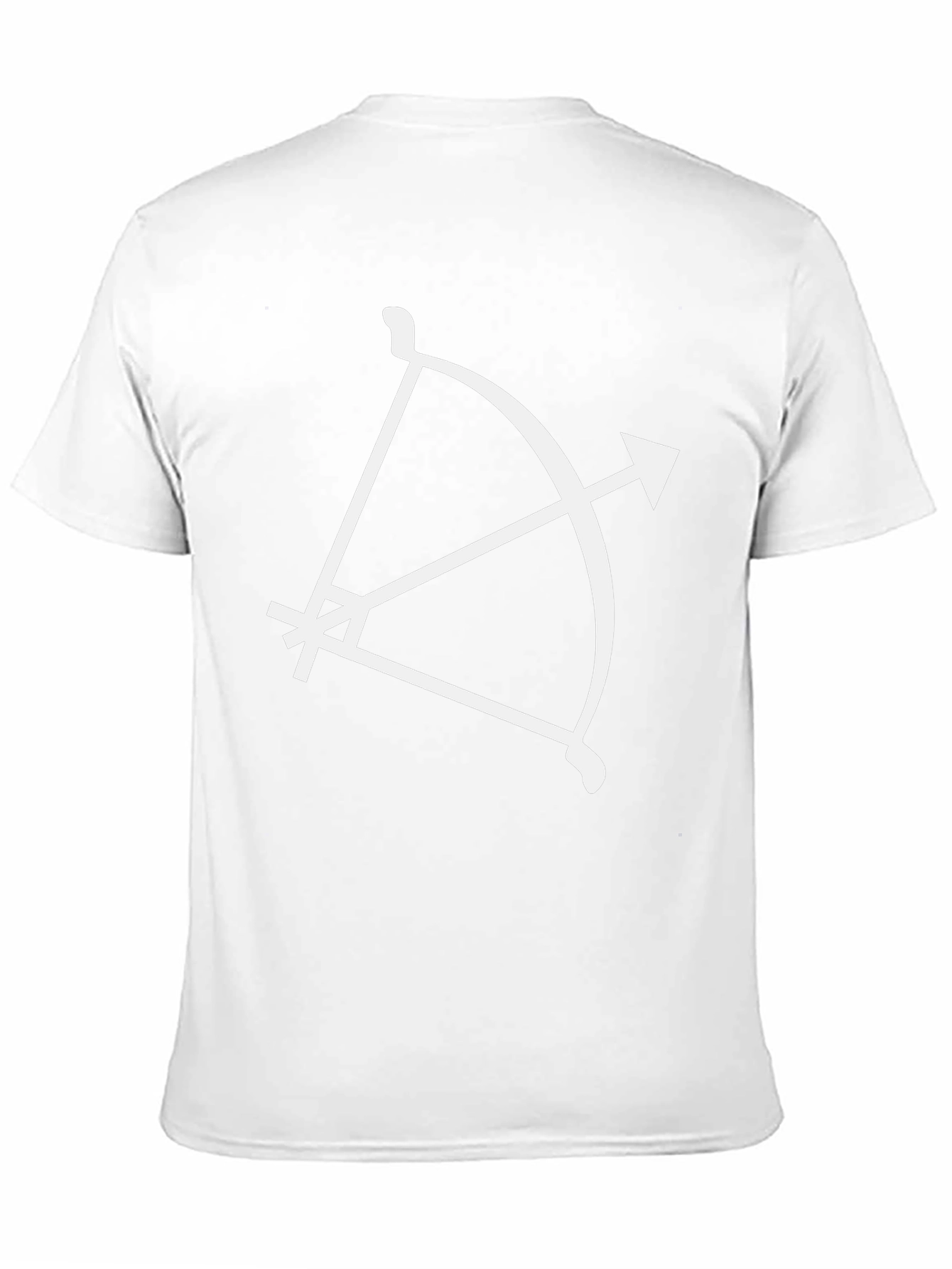 Archer T-Shirt - Black Bow and Arrow Design
