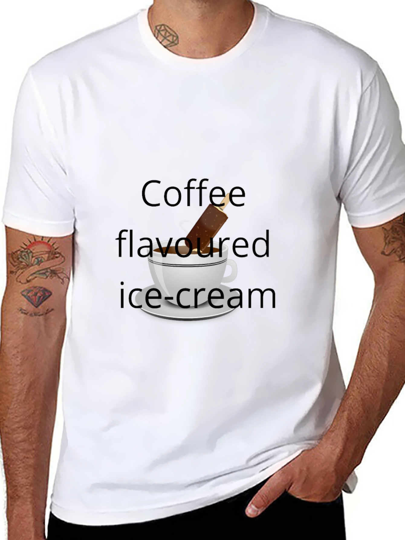 Coffee Flavored Ice Cream T-Shirt