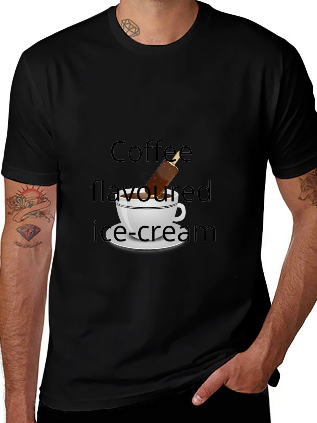 Coffee Flavored Ice Cream T-Shirt