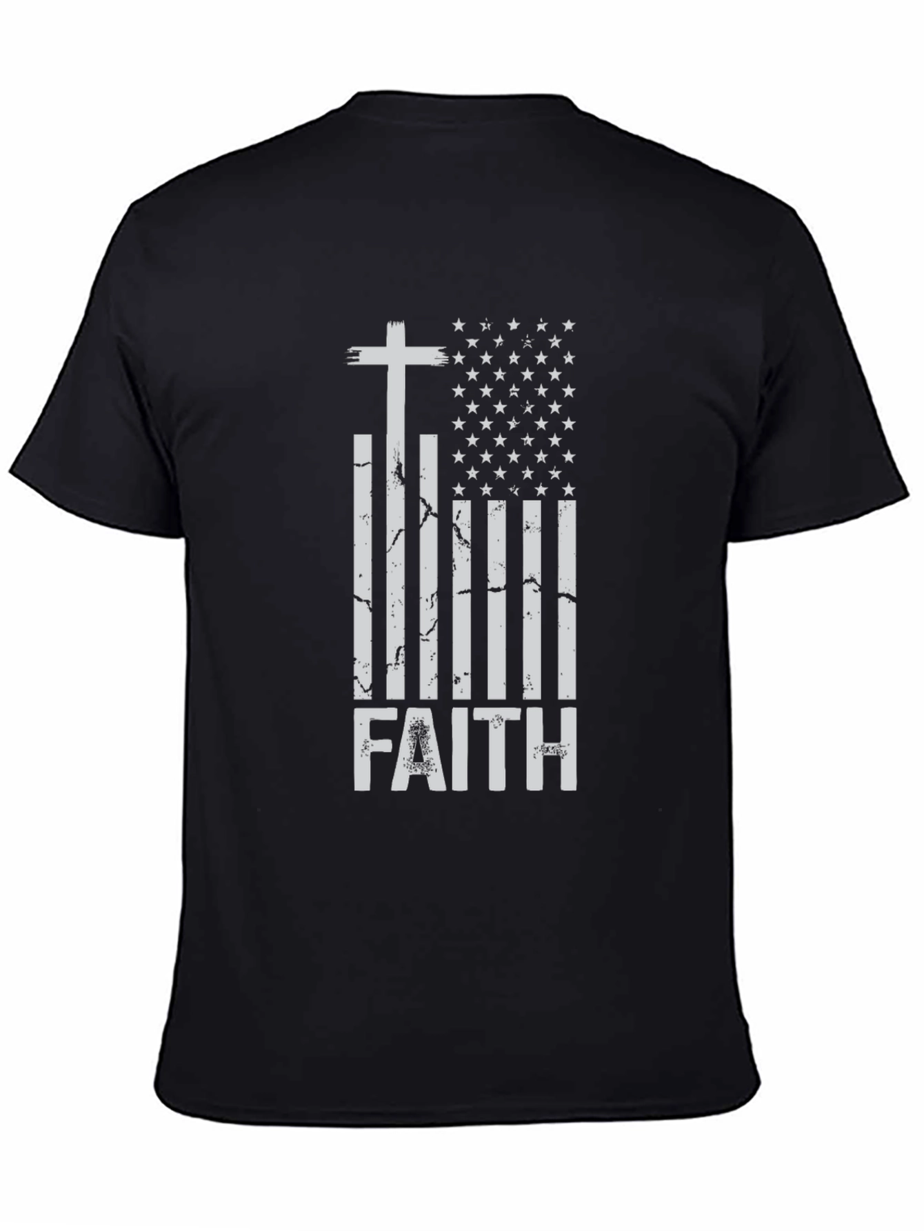 Faith American Flag Christian T-Shirt