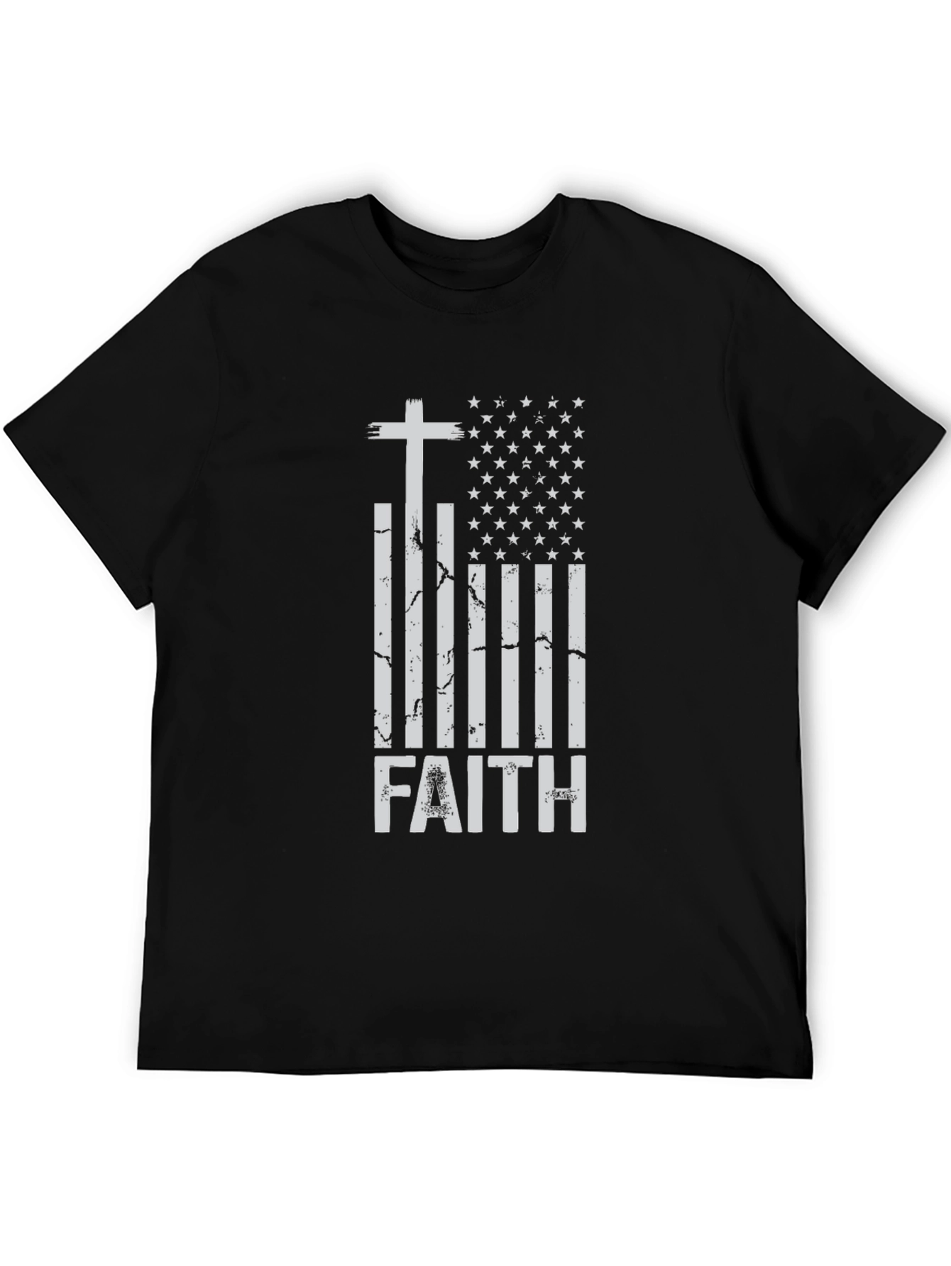 Faith American Flag Christian T-Shirt
