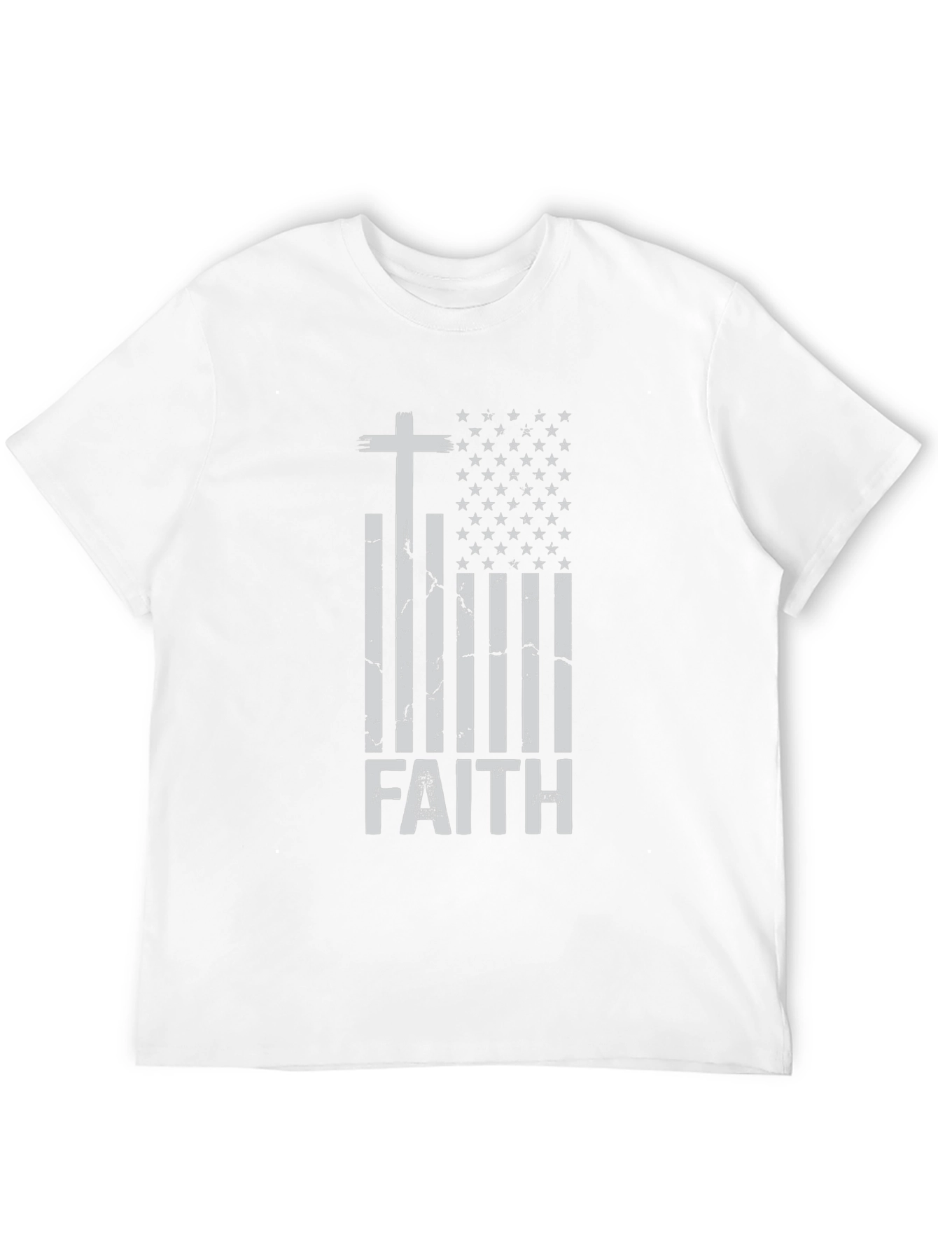 Faith American Flag Christian T-Shirt