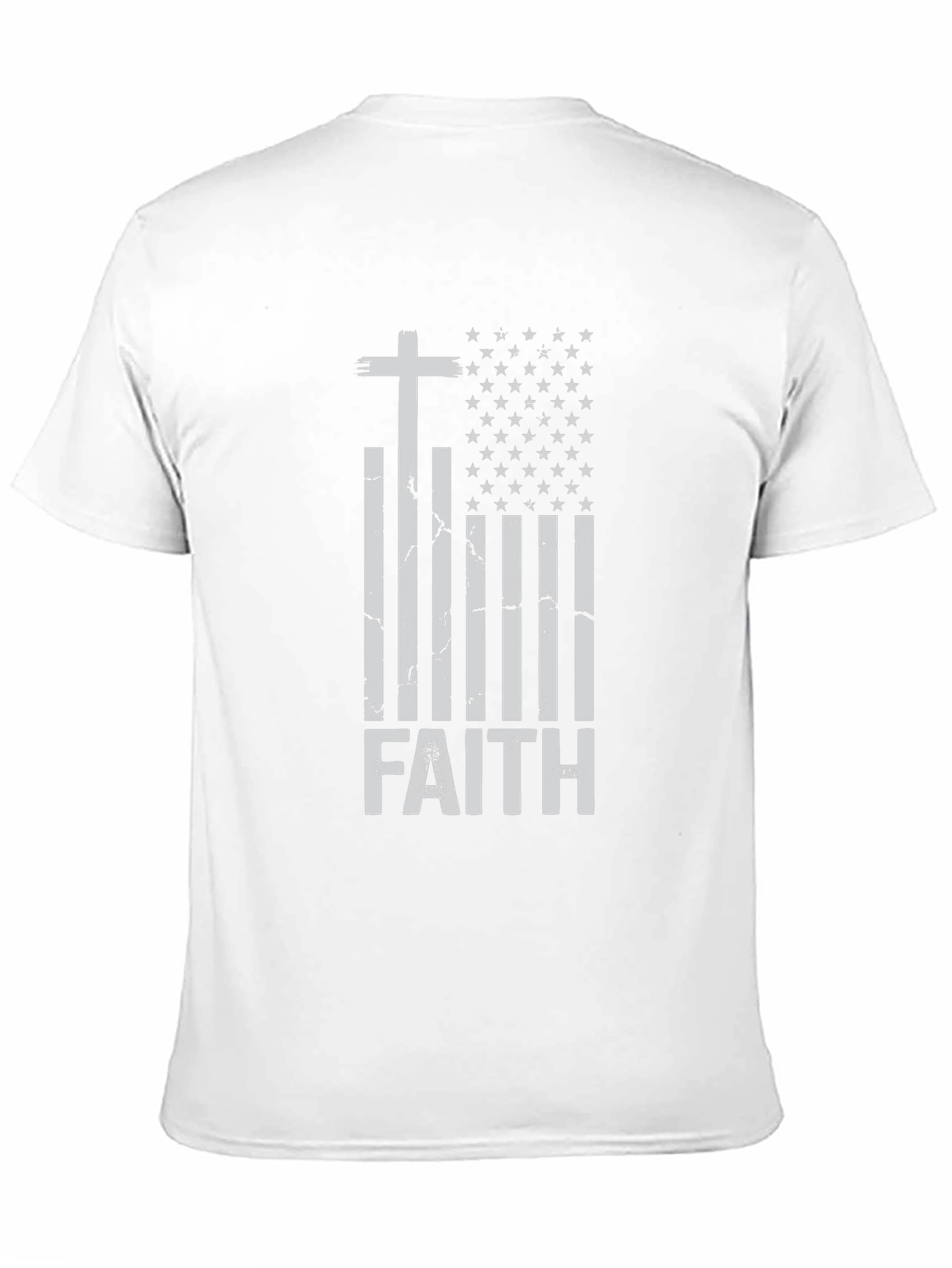 Faith American Flag Christian T-Shirt