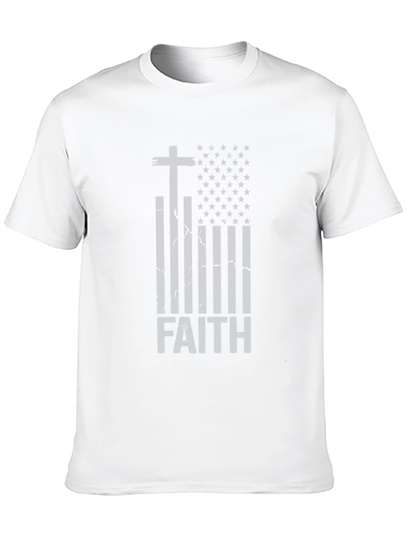 Faith American Flag Christian T-Shirt