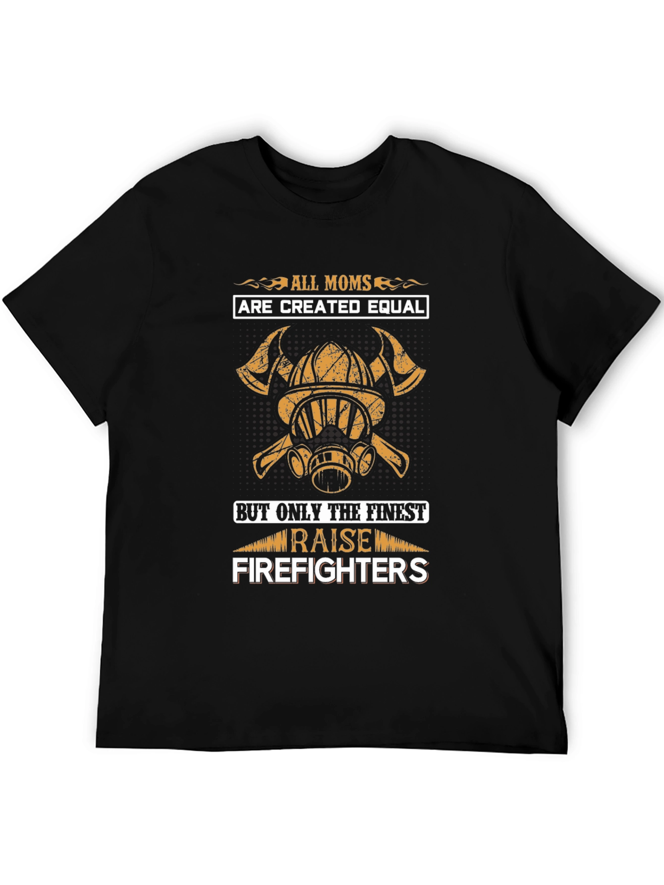 Mom Firefighter Graphic T-Shirt