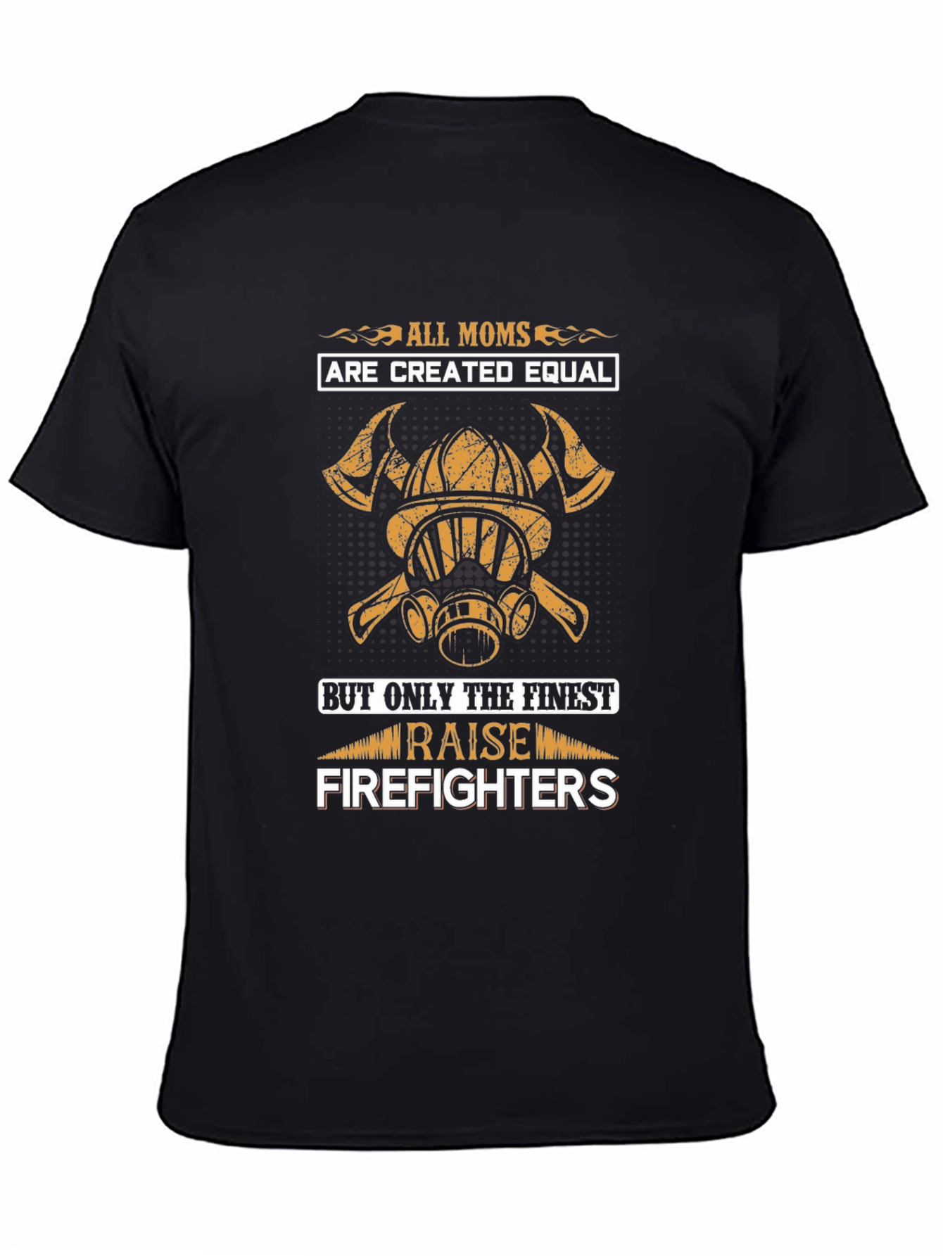 Mom Firefighter Graphic T-Shirt