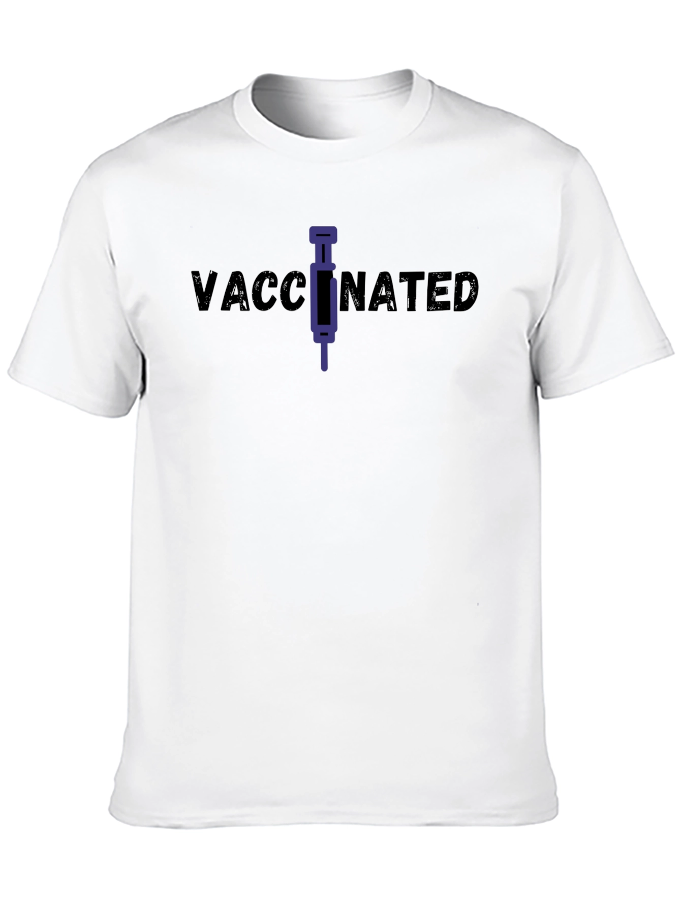 Vaccinated T-Shirt: Stylish Protection Statement Tee