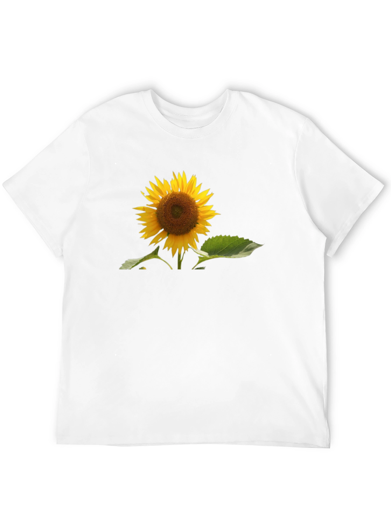 Sunflower Graphic Black T-Shirt