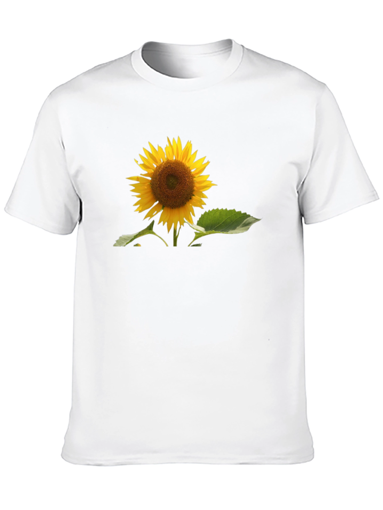 Sunflower Graphic Black T-Shirt