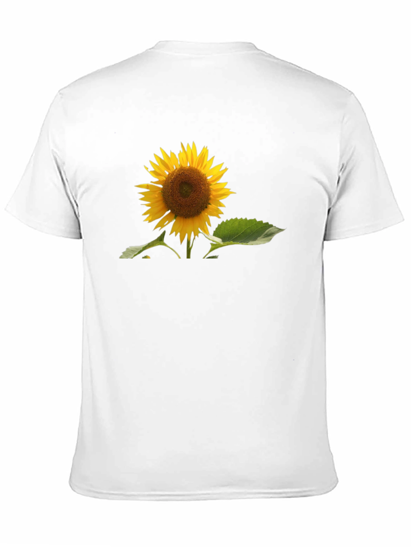 Sunflower Graphic Black T-Shirt