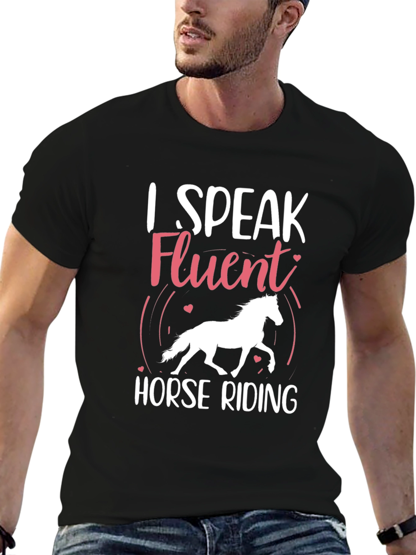 I Speak Fluent Horse Riding T-Shirt