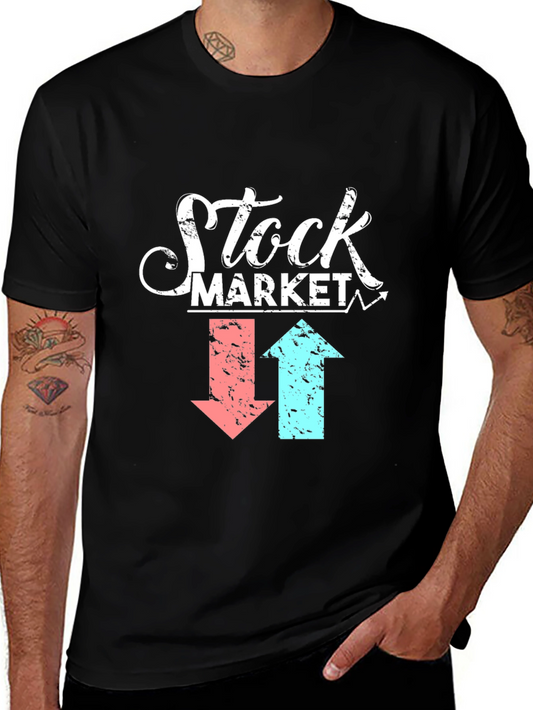 Stock Market T-Shirt - Up or Down?