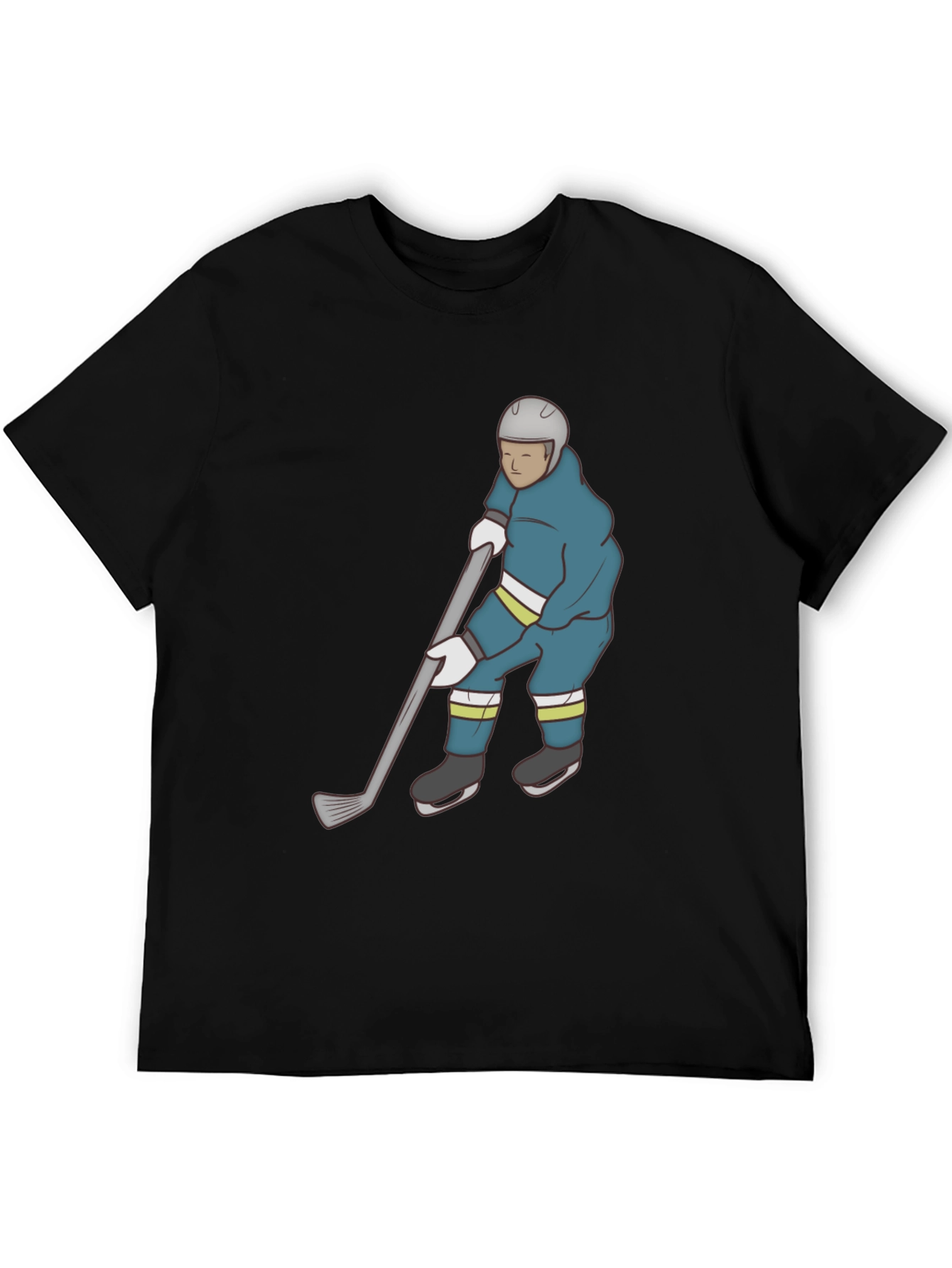 Hockey Player Graphic T-Shirt