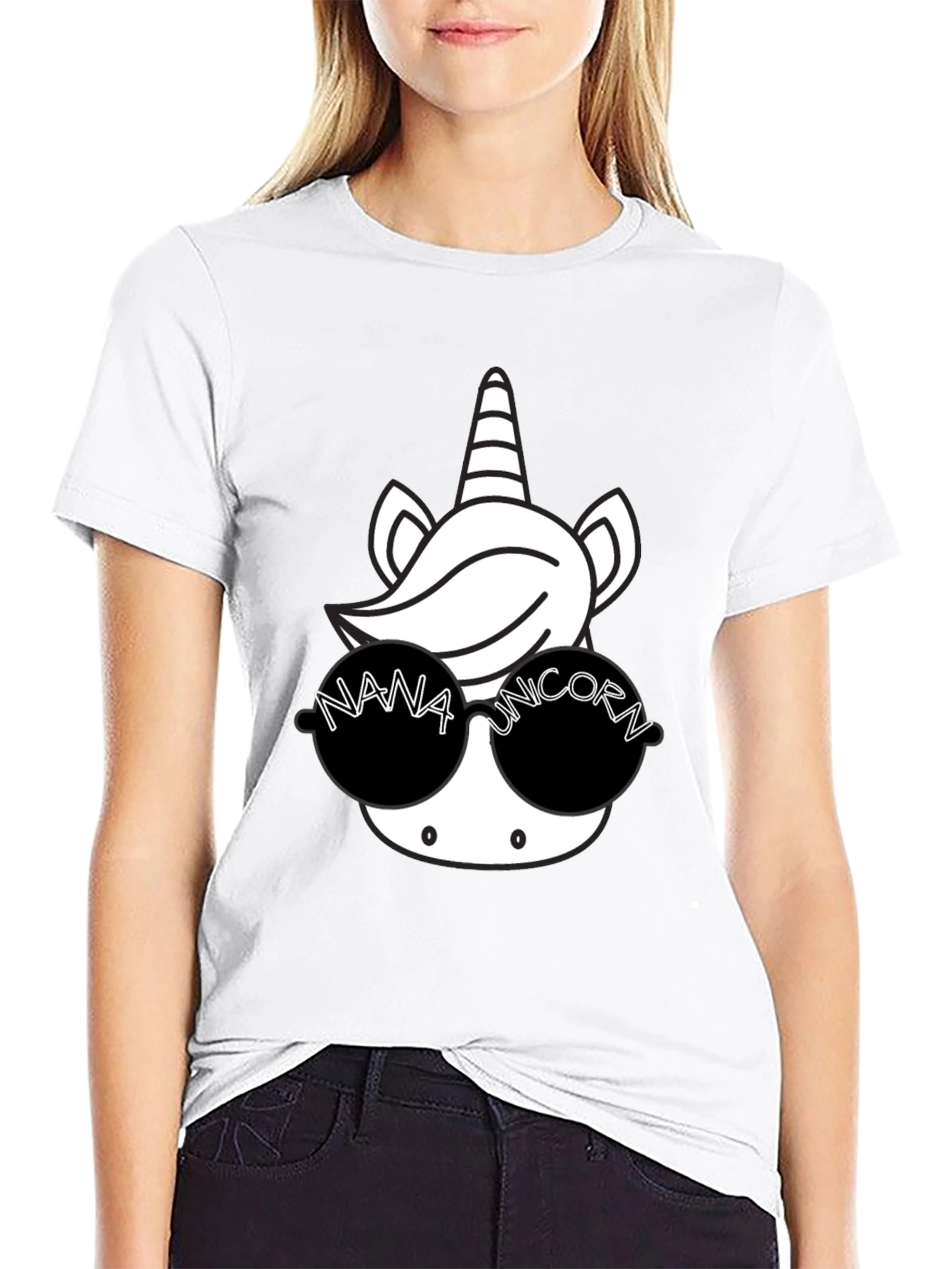 Nana Unicorn T-Shirt - Graphic Tee