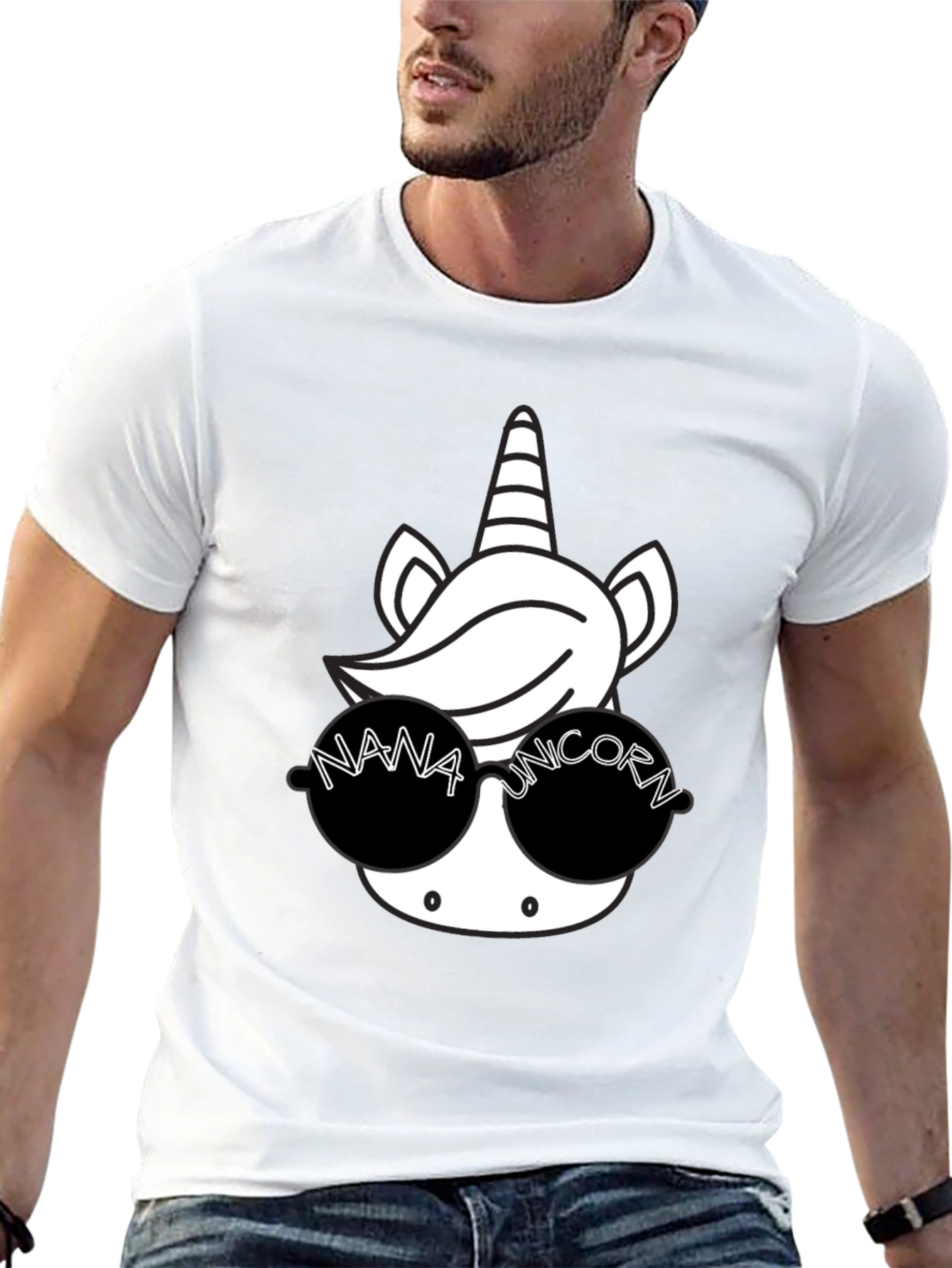 Nana Unicorn T-Shirt - Graphic Tee