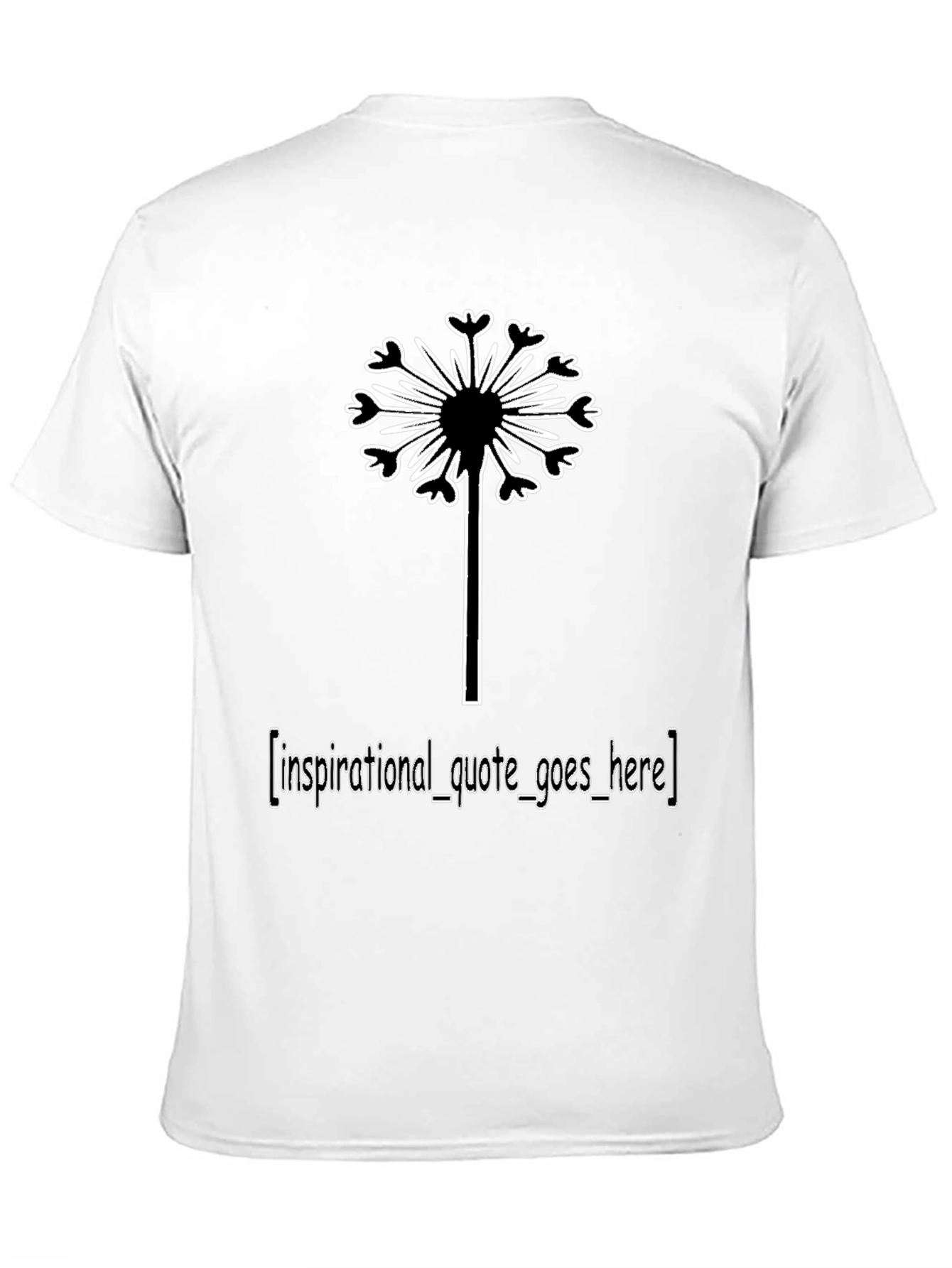 Dandelion Graphic Tee - Soft Cotton Blend