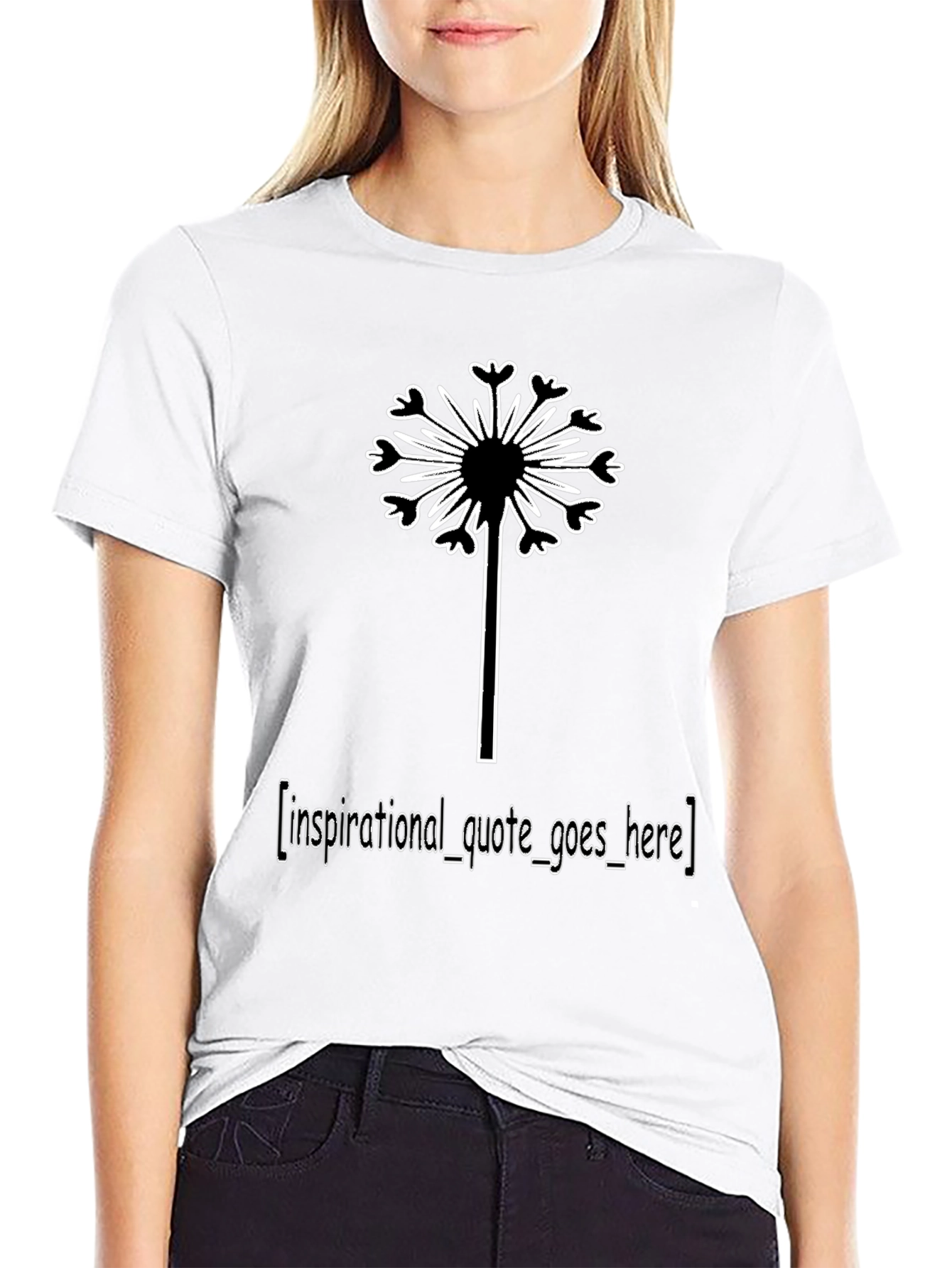 Dandelion Graphic Tee - Soft Cotton Blend