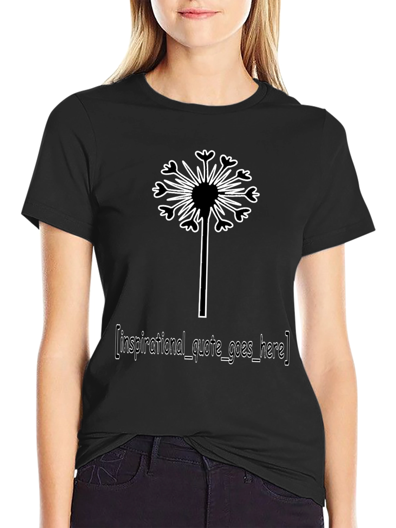 Dandelion Graphic Tee - Soft Cotton Blend