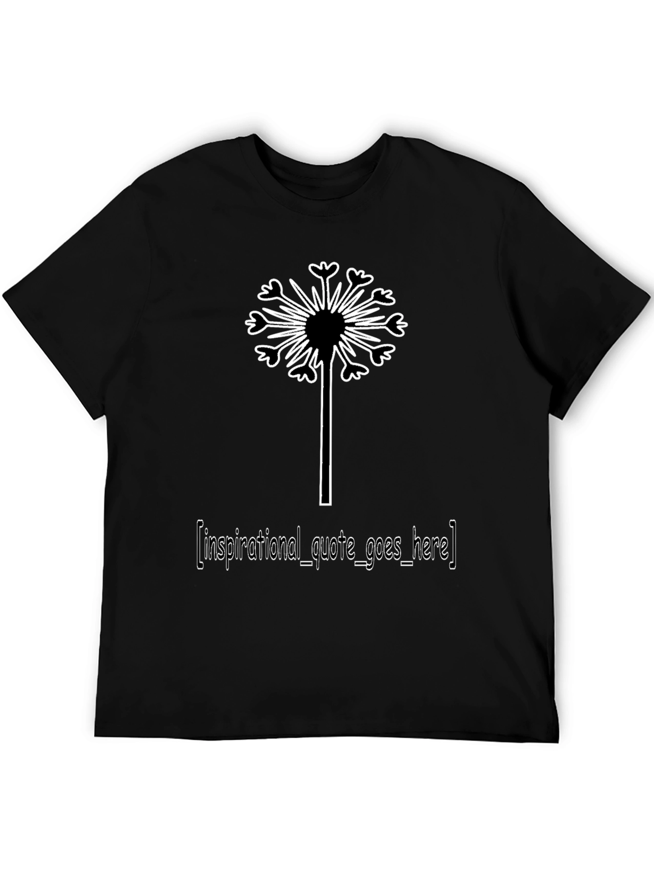 Dandelion Graphic Tee - Soft Cotton Blend