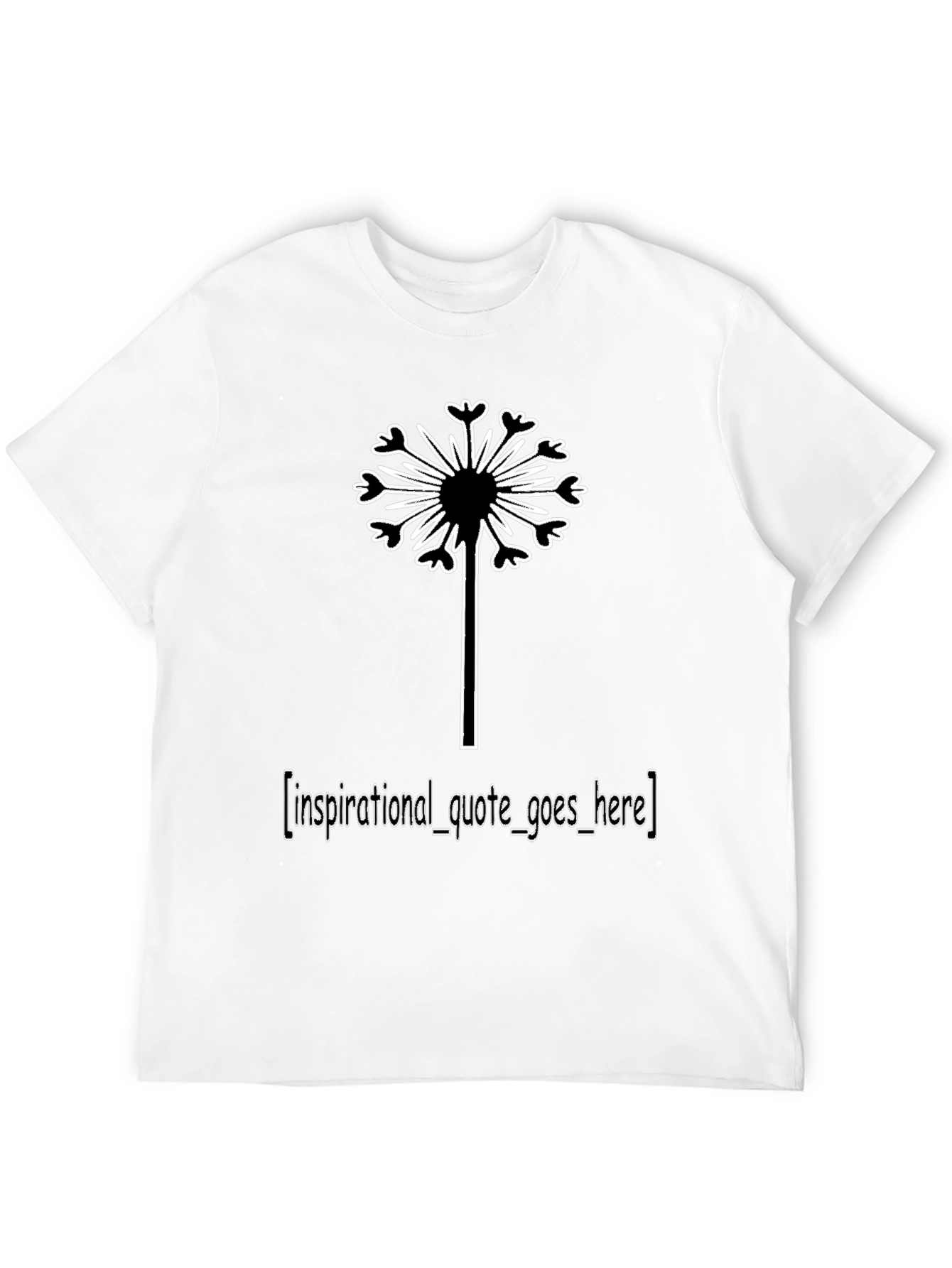 Dandelion Graphic Tee - Soft Cotton Blend