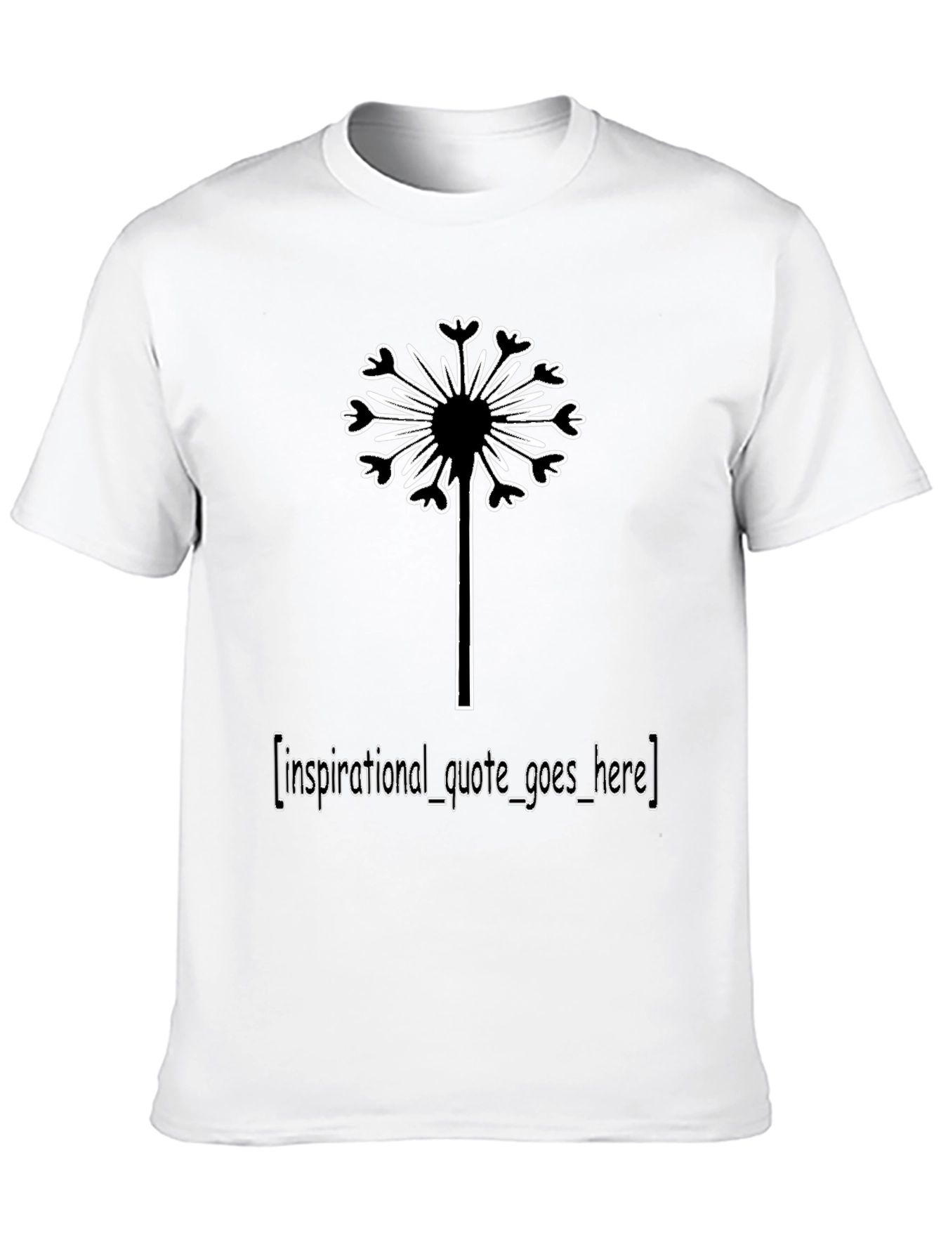 Dandelion Graphic Tee - Soft Cotton Blend