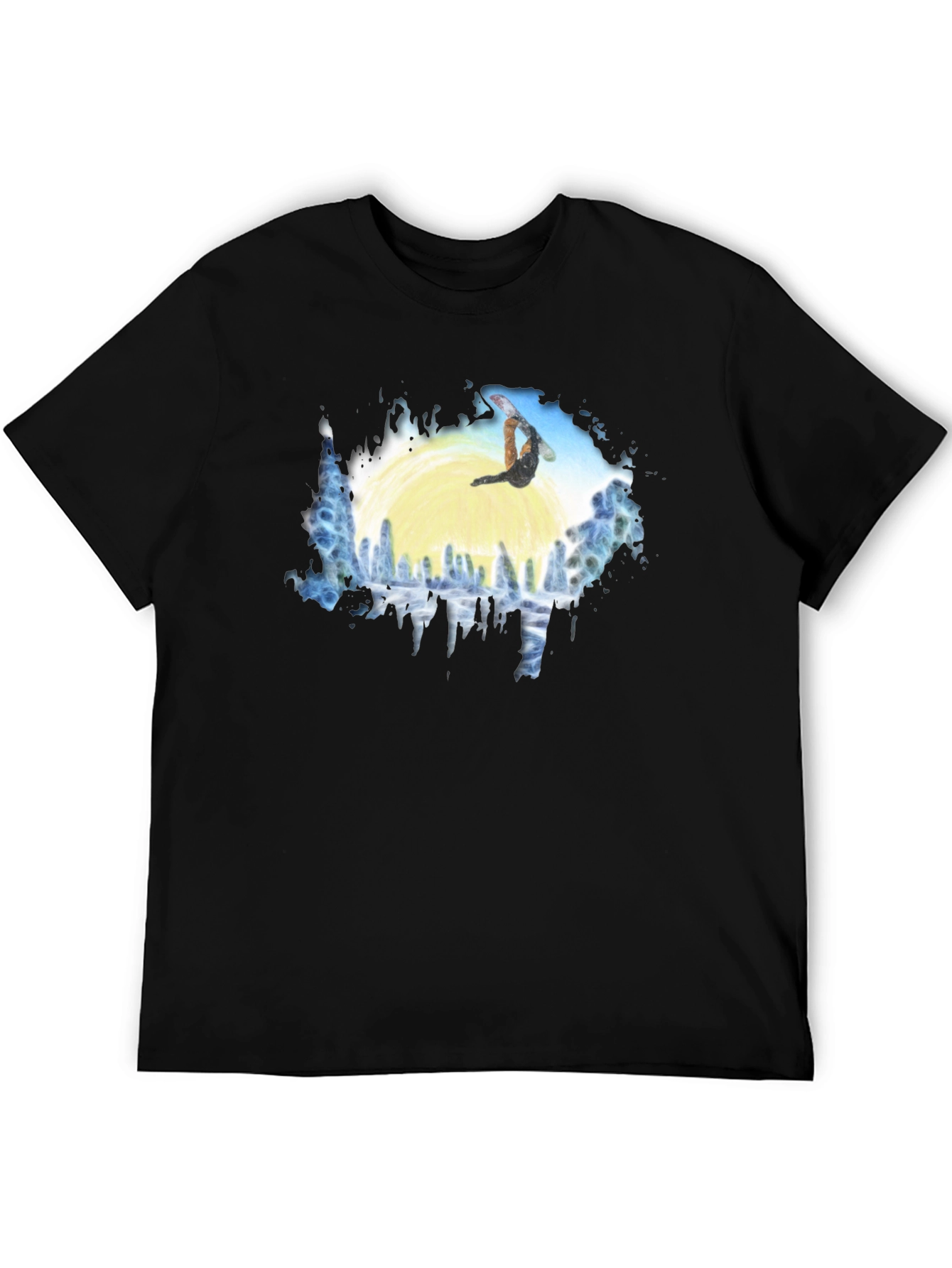 Snowboard T-Shirt - Winter Sports Apparel