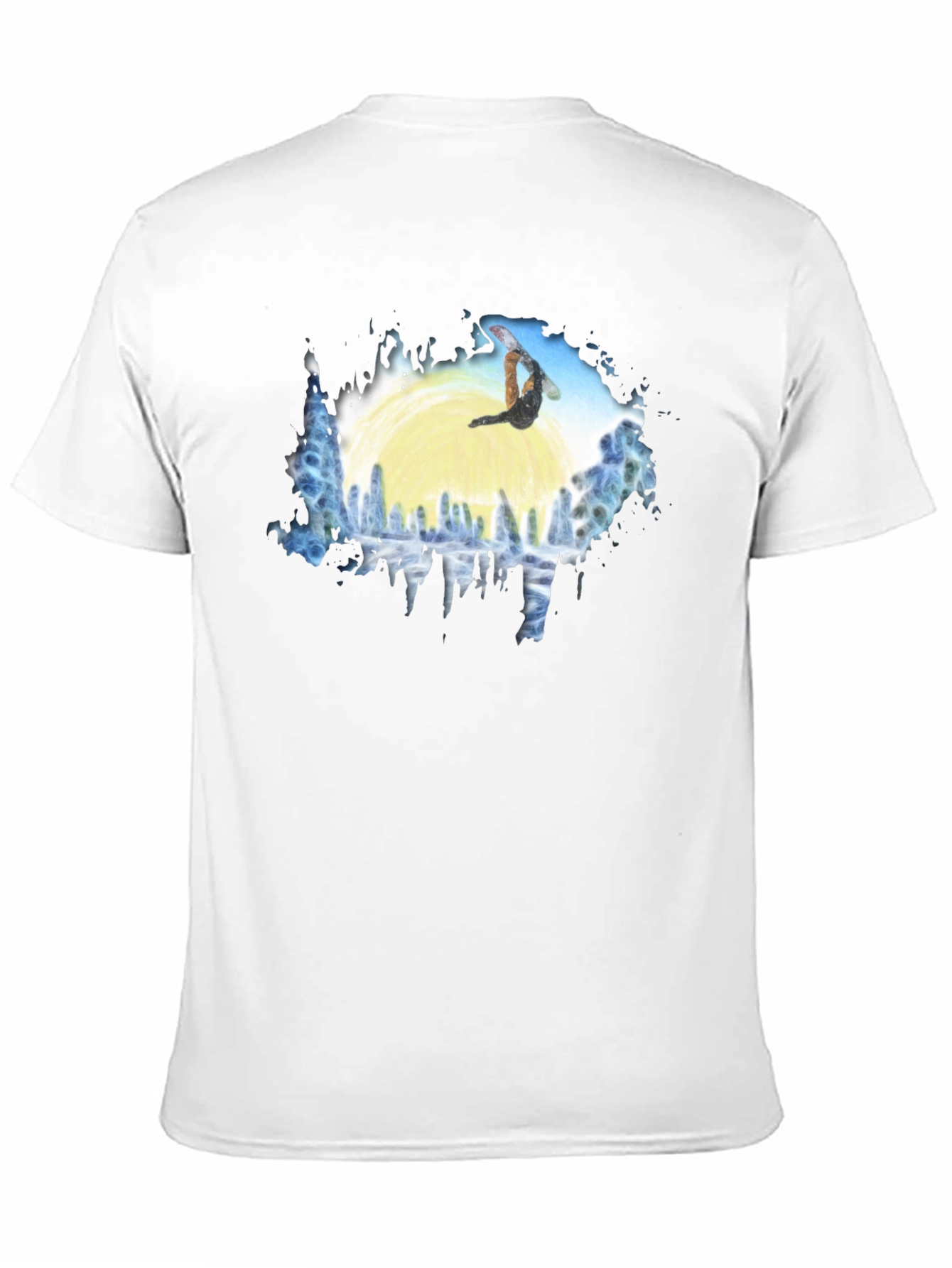 Snowboard T-Shirt - Winter Sports Apparel