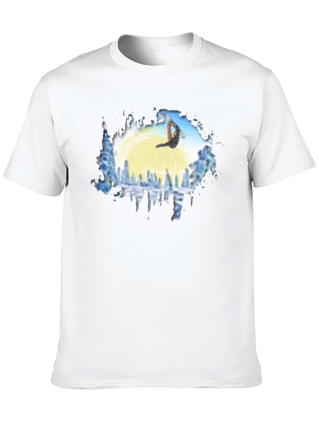 Snowboard T-Shirt - Winter Sports Apparel