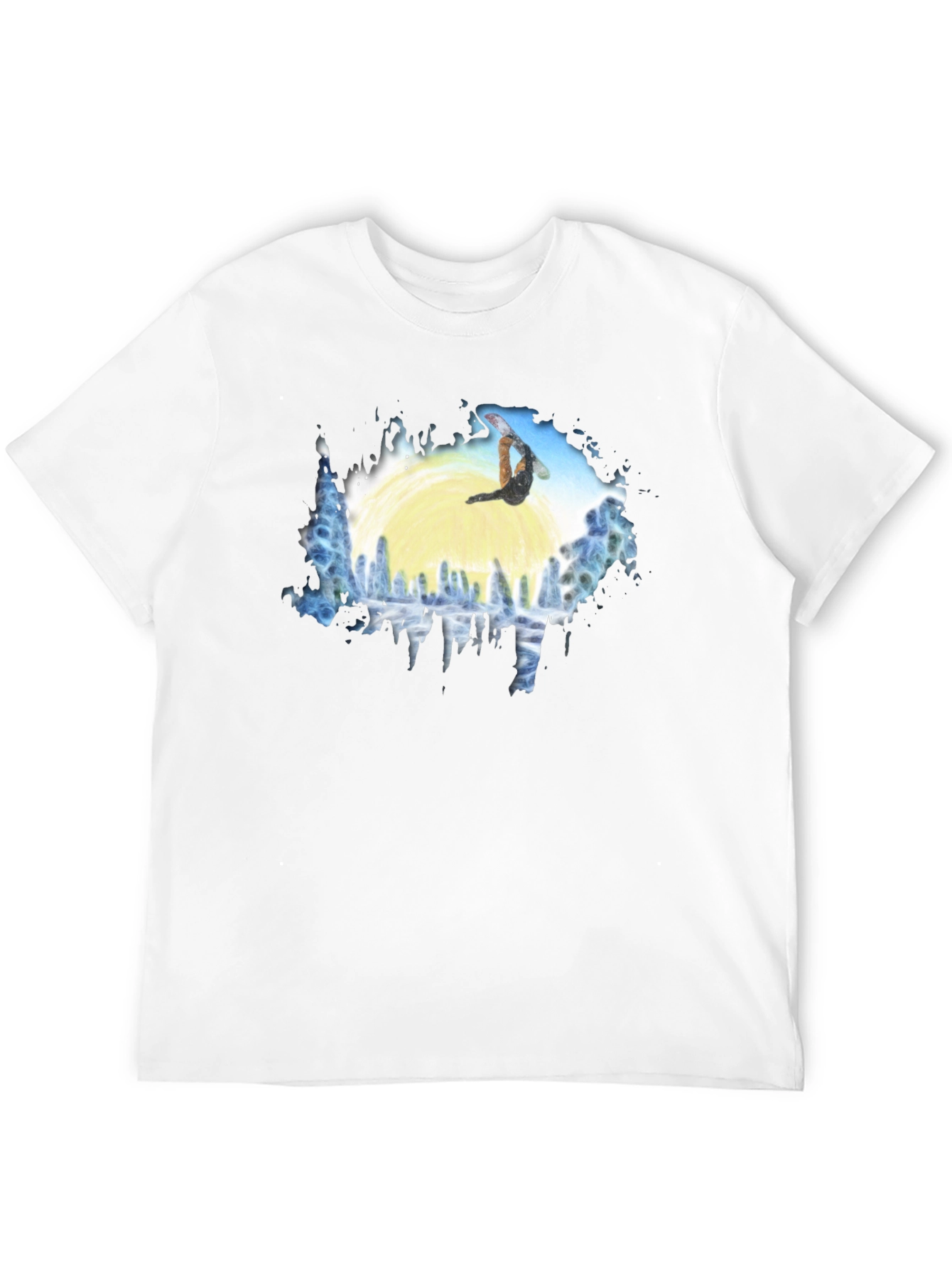 Snowboard T-Shirt - Winter Sports Apparel