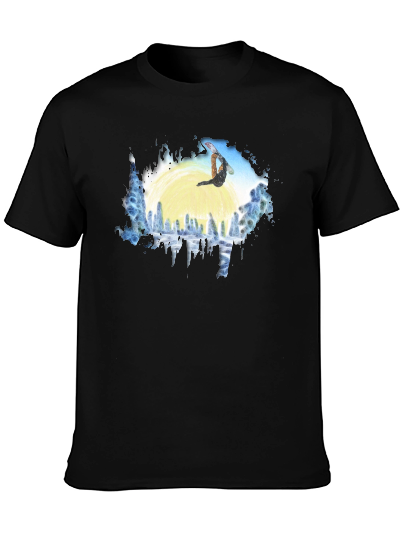 Snowboard T-Shirt - Winter Sports Apparel