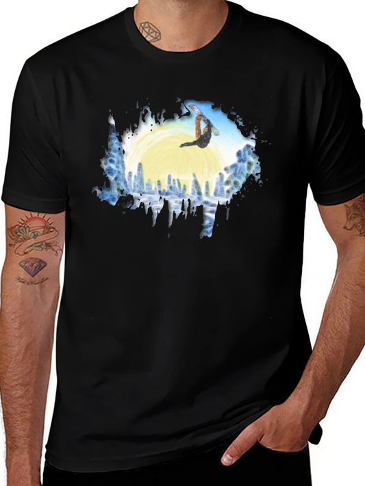 Snowboard T-Shirt - Winter Sports Apparel
