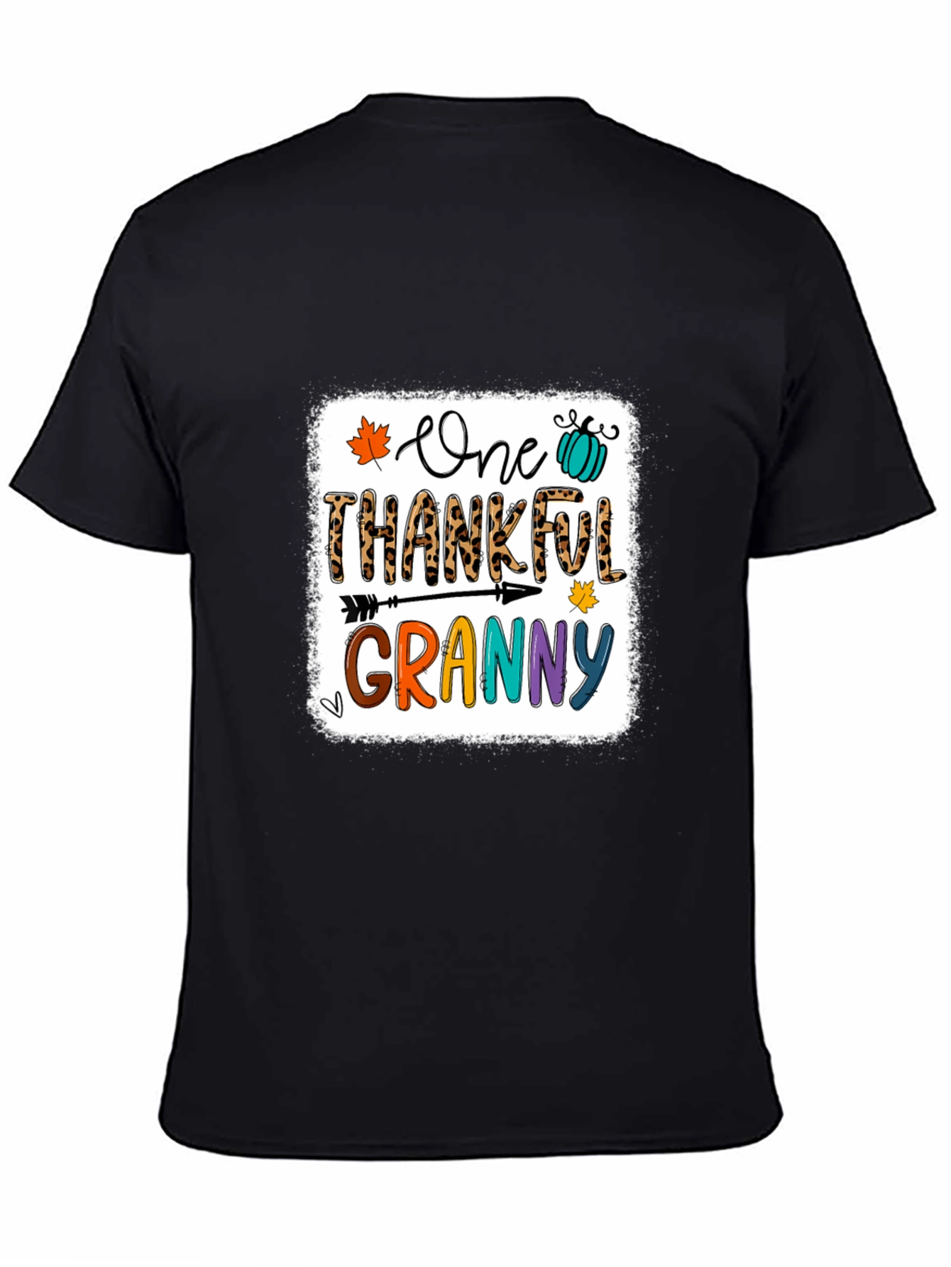 One Thankful Granny T-Shirt - Fall Thanksgiving Tee