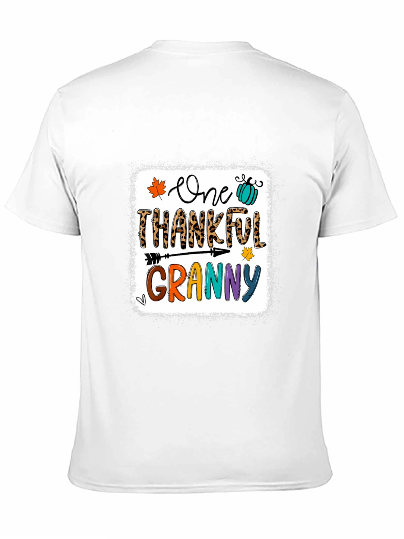 One Thankful Granny T-Shirt - Fall Thanksgiving Tee