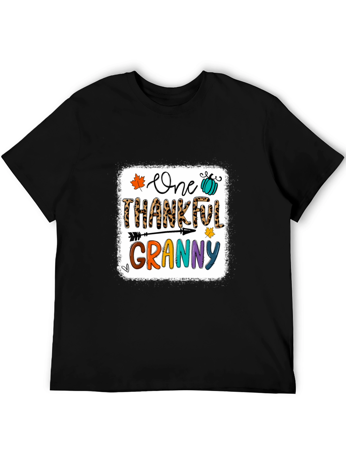 One Thankful Granny T-Shirt - Fall Thanksgiving Tee