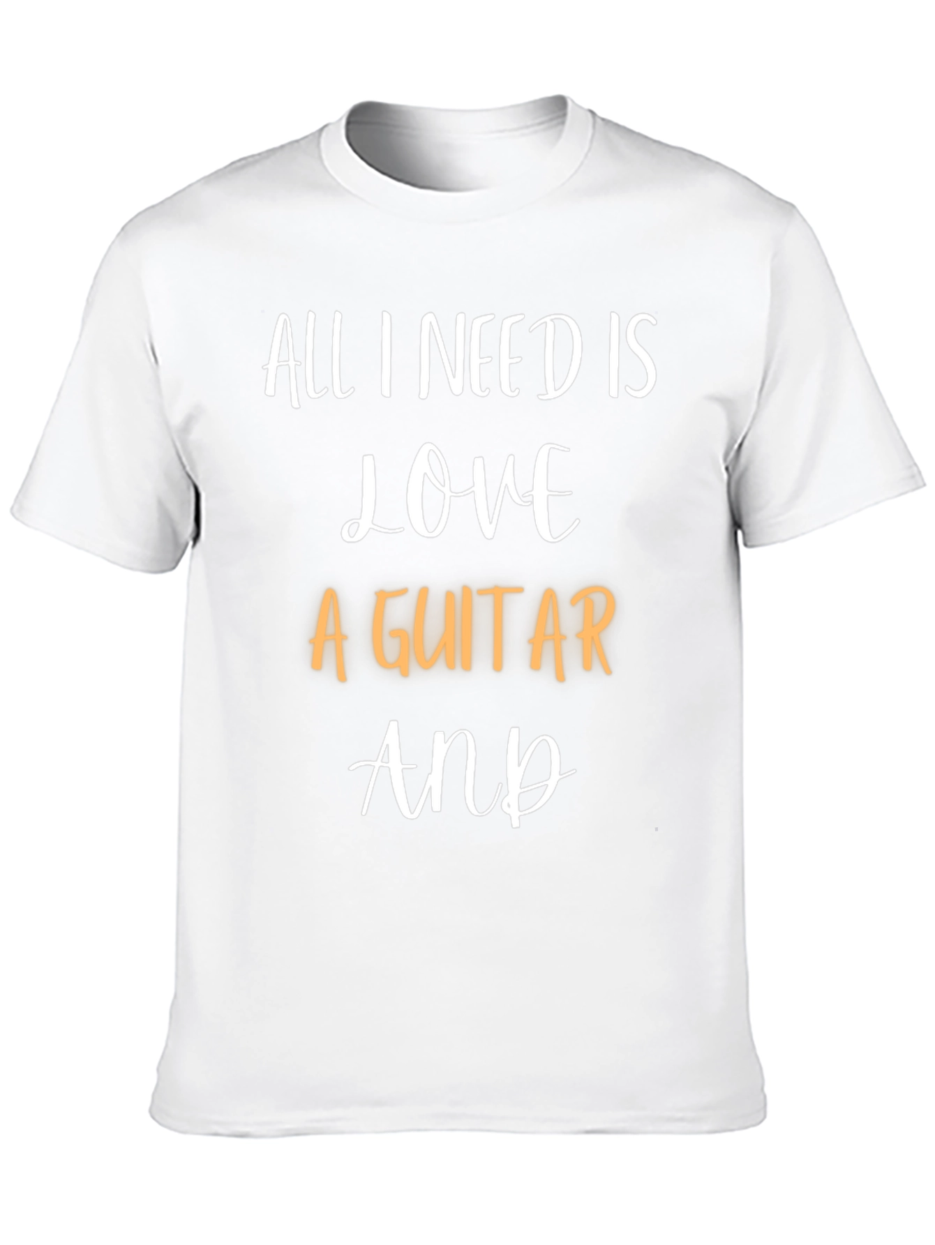 All I Need Is Love & A Guitar T-Shirt