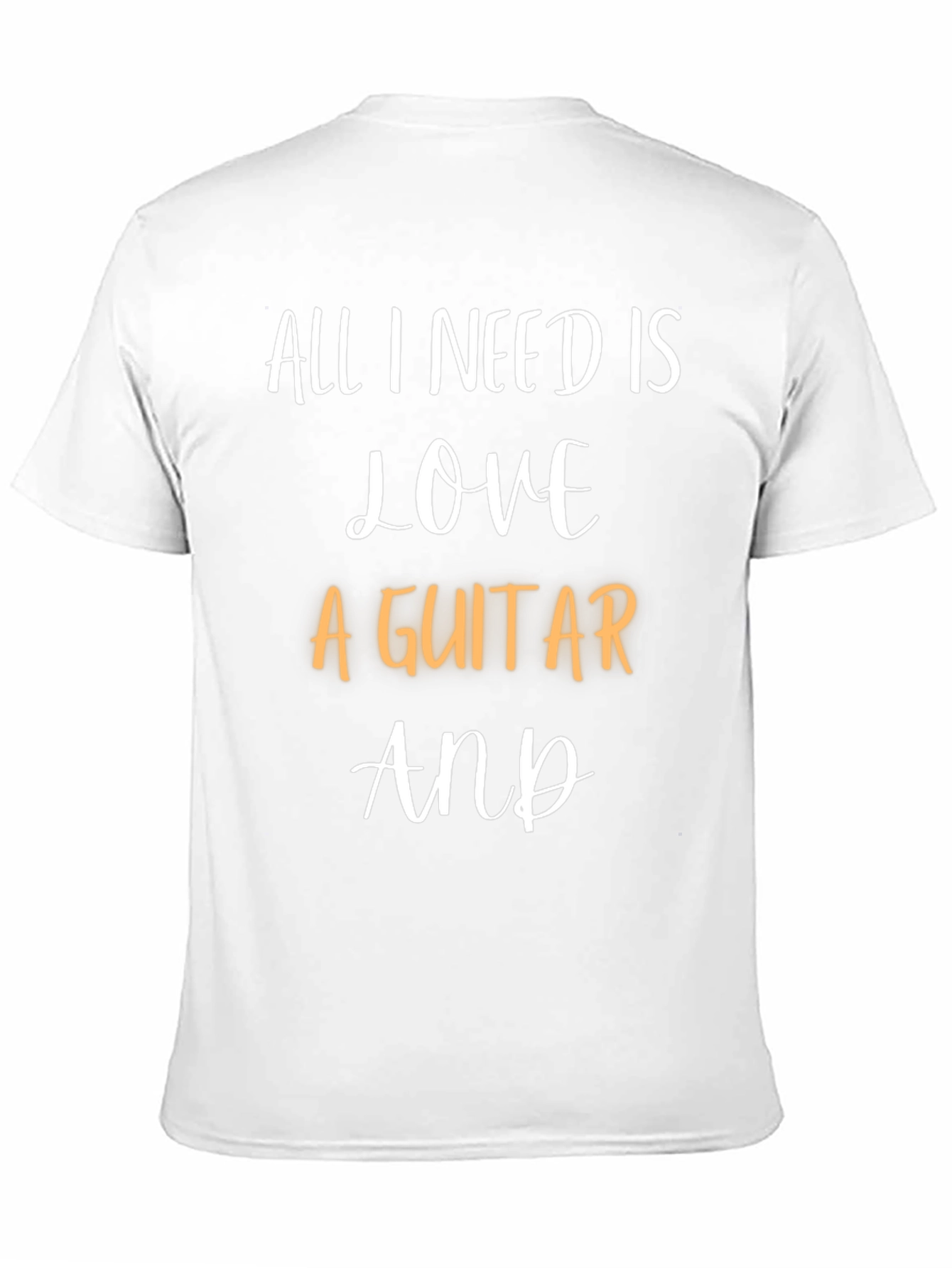 All I Need Is Love & A Guitar T-Shirt