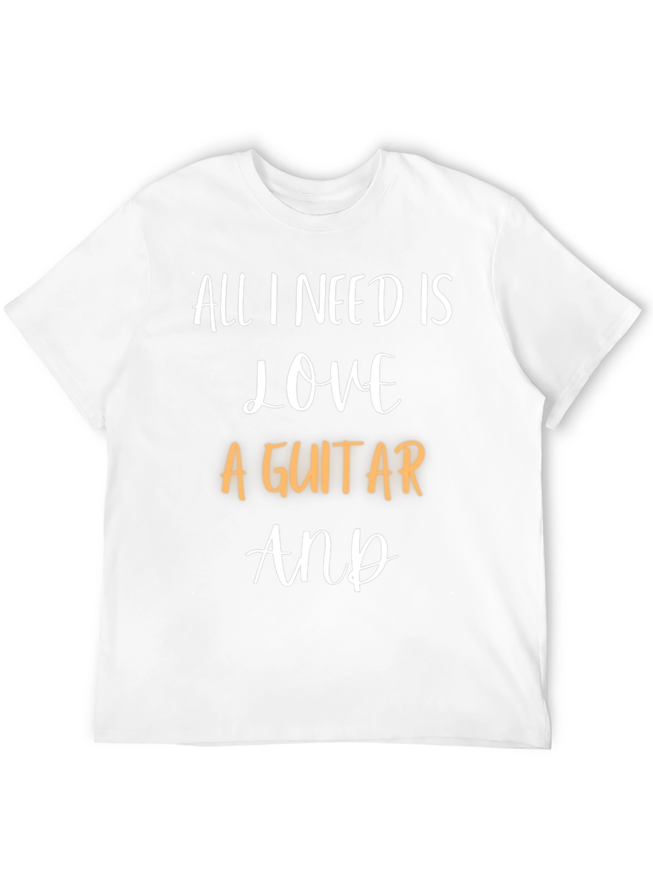 All I Need Is Love & A Guitar T-Shirt