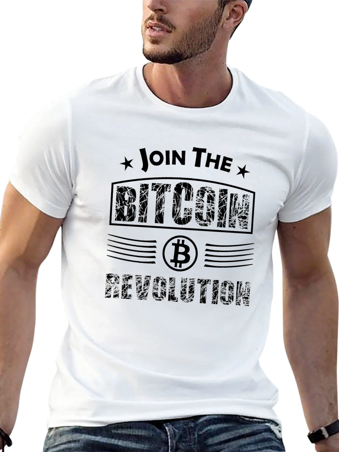 Bitcoin Revolution Black T-Shirt